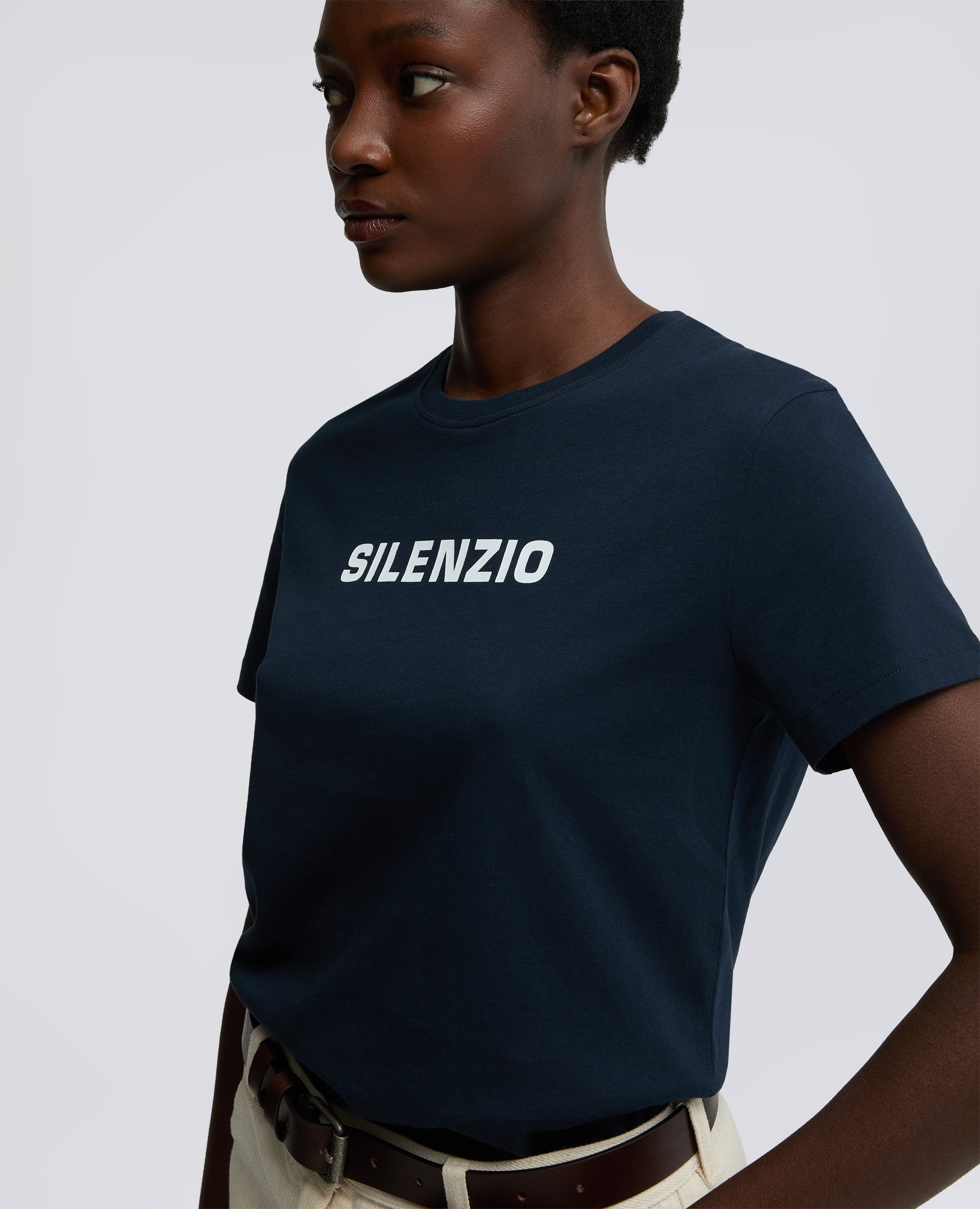 T-SHIRT IN JERSEY DI COTONE CON STAMPA-NAVY-NAVY-AZUL MARINO-NAVY-NAVY