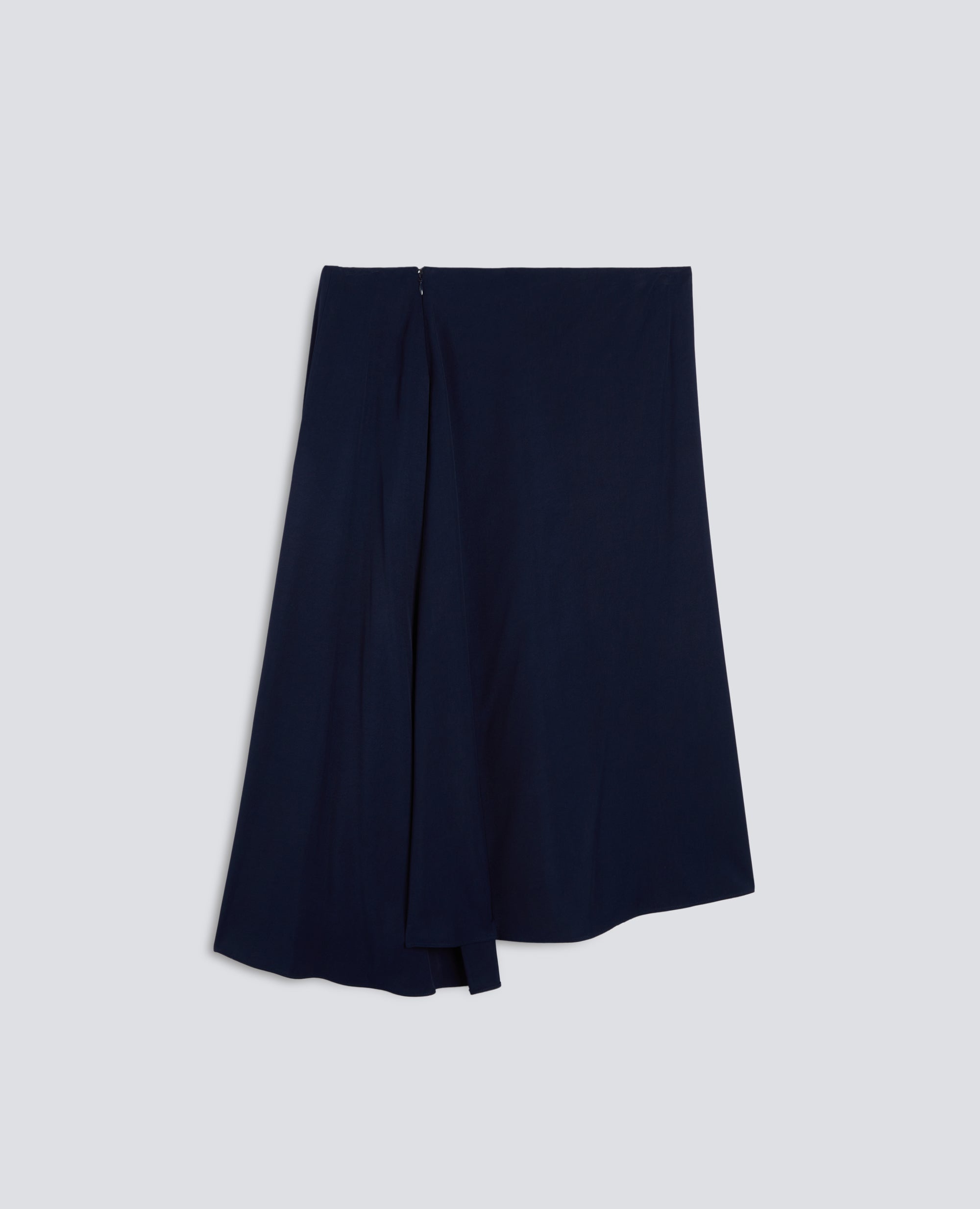 gonna asimmetrica in viscosa-NAVY-NAVY-AZUL MARINO-NAVY-NAVY