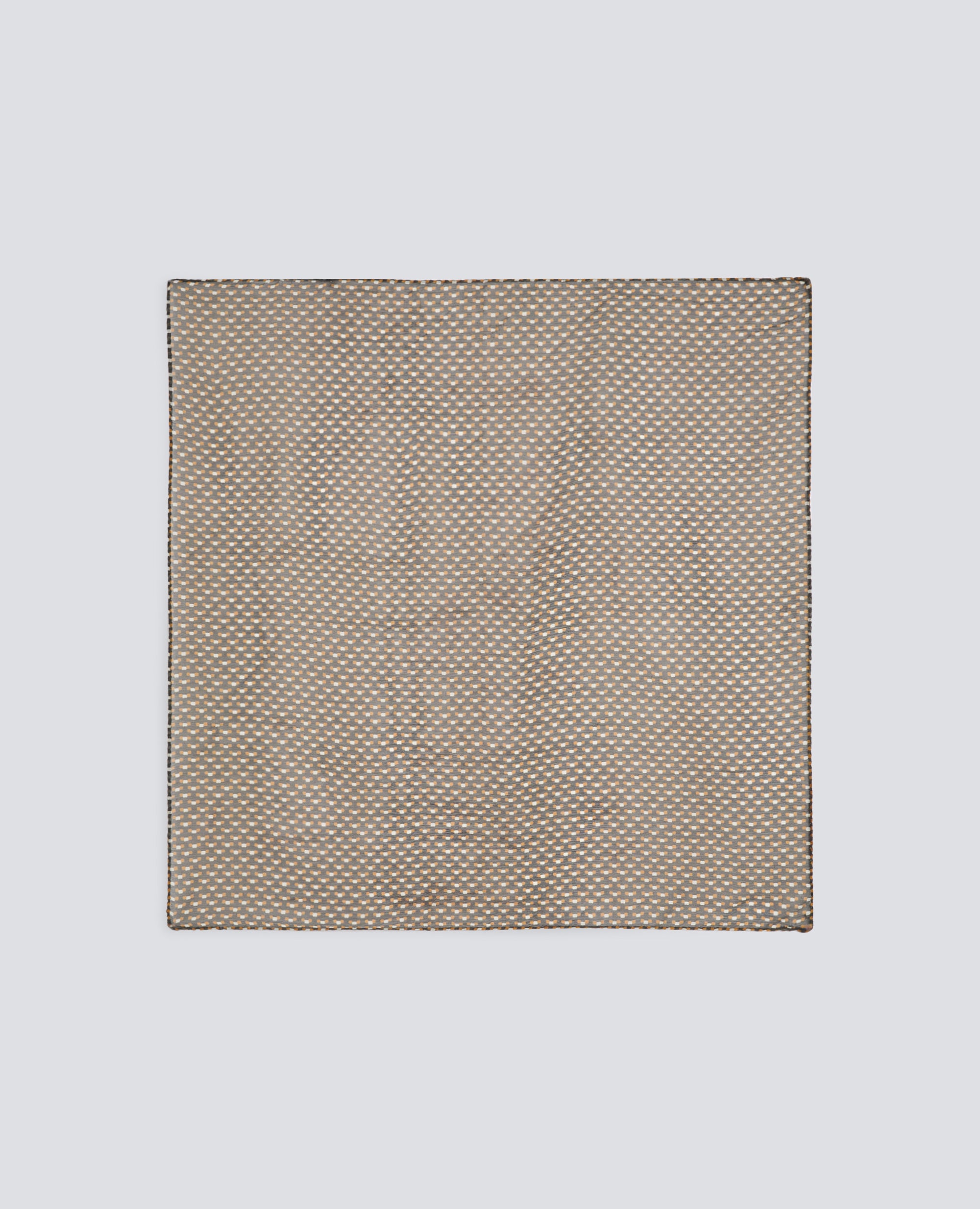 FOULARD IN CHIFFON STAMPATO-MICROQUADRO MILITARE-MICRO-SQUARE CAMOUFLAGE-MICROCUADRO MILITAR-MIKROKARO MILITARY-MICRO CARREAUX MILITAIRE