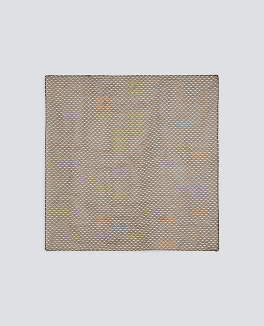 FOULARD IN CHIFFON STAMPATO-MICROQUADRO MILITARE-MICRO-SQUARE CAMOUFLAGE-MICROCUADRO MILITAR-MIKROKARO MILITARY-MICRO CARREAUX MILITAIRE