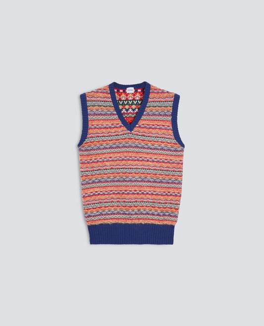 Gilet jacquard-MULTICOLOR-MULTICOLOR-MULTICOLOR-MULTICOLOR-MULTICOLOR