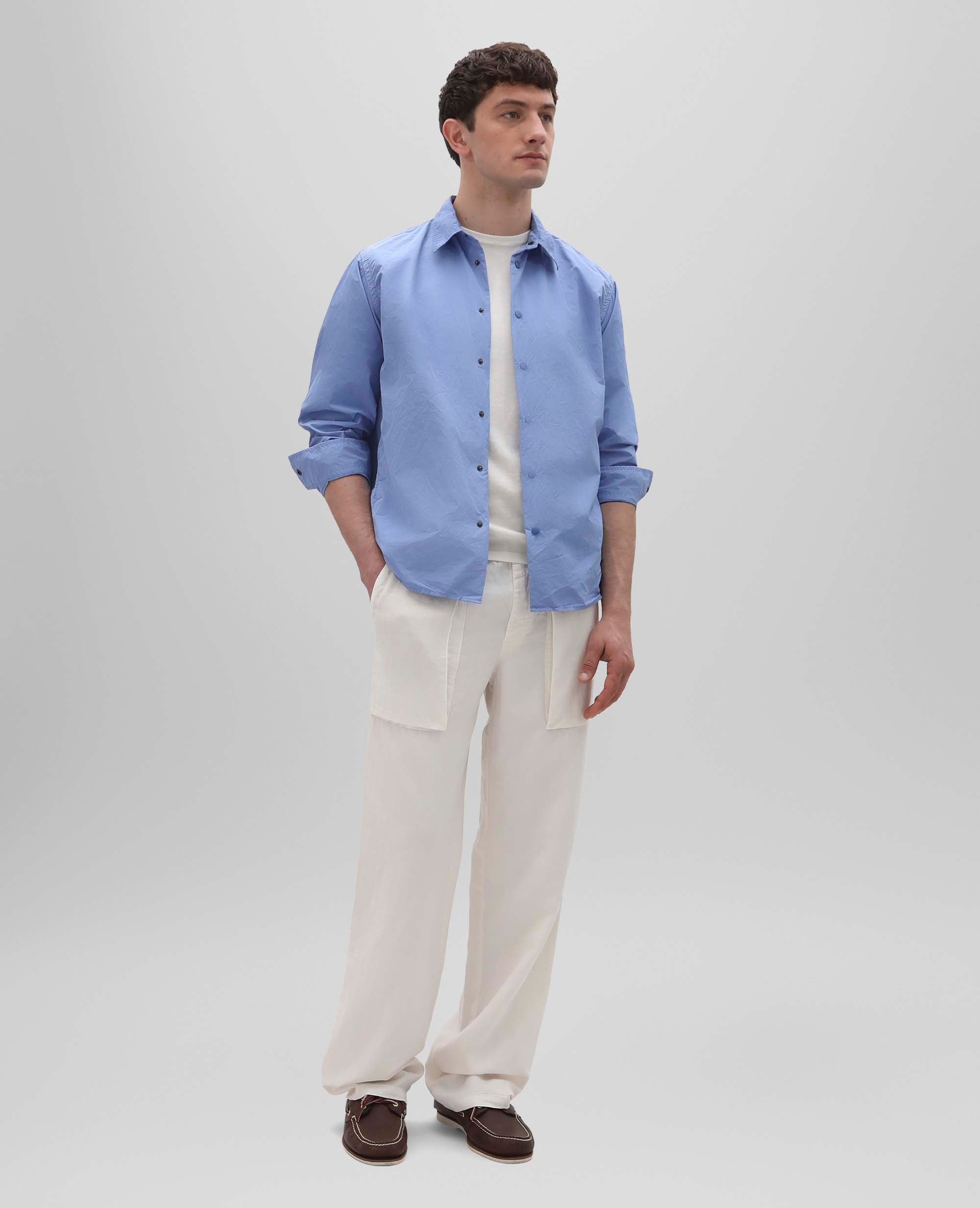 CAMICIA CASSEL-AZZURRO-SKY BLUE-AZUL CLARO-HIMMELBLAU-BLEU CIEL