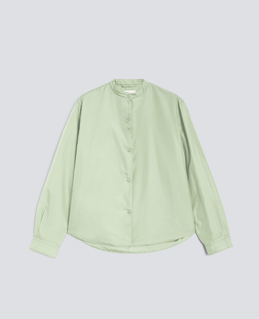 GIACCA CAMICIA IN TAFFETÀ TECNICO-LATTE MENTA-LATTE MENTA-LATTE MENTA-LATTE MENTA-LATTE MENTA
