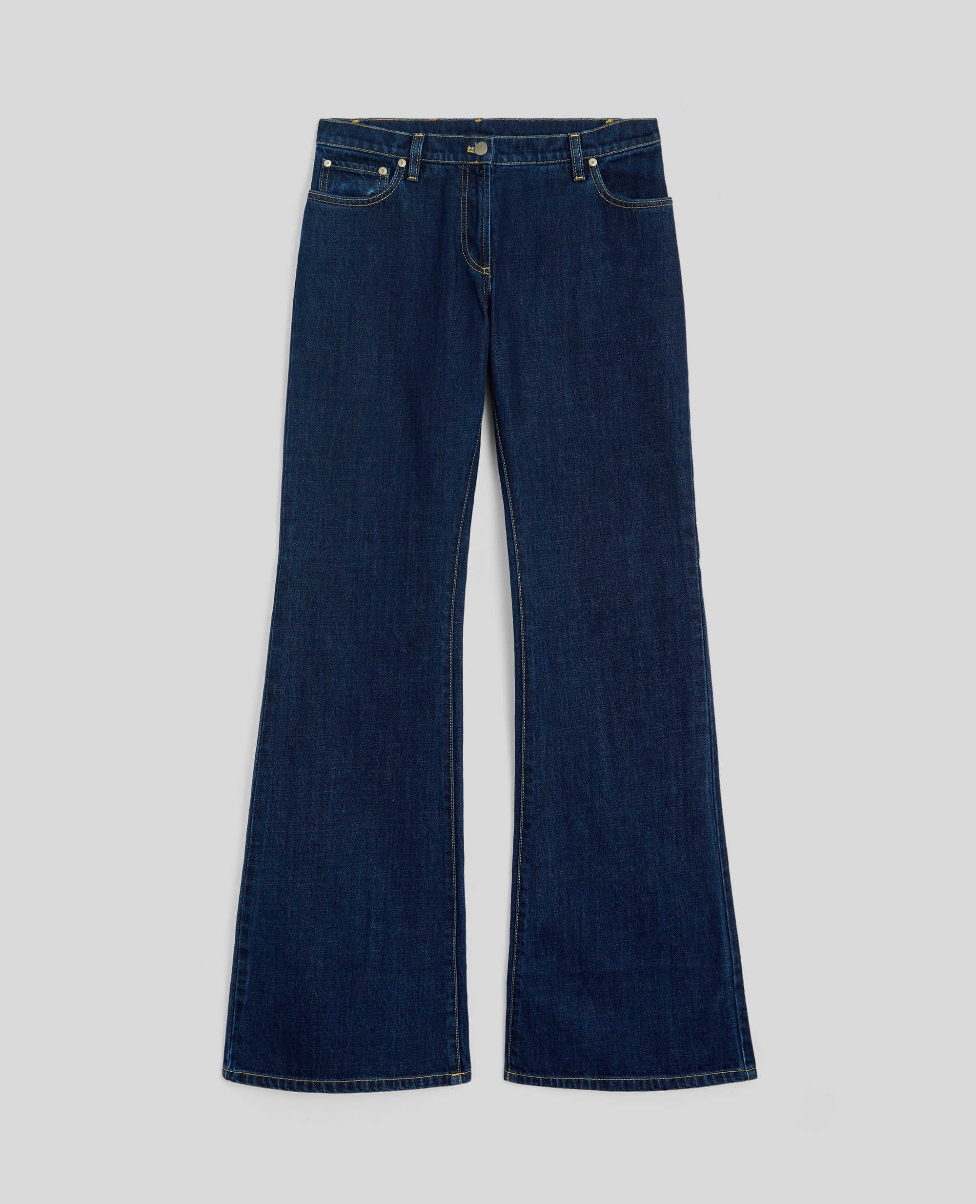 PANTALÃN VAQUERO ACAMPANADO - AZUL - ASPESI