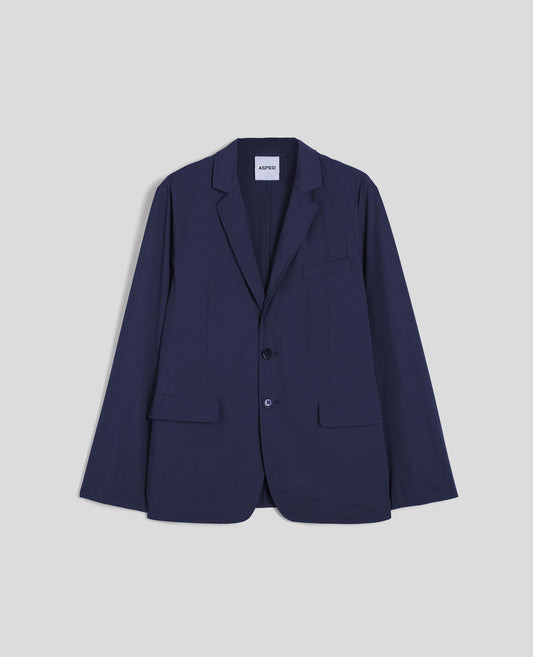 BLAZER IN NYLON STRETCH-BLU-BLUE-AZUL-BLAU-BLEU