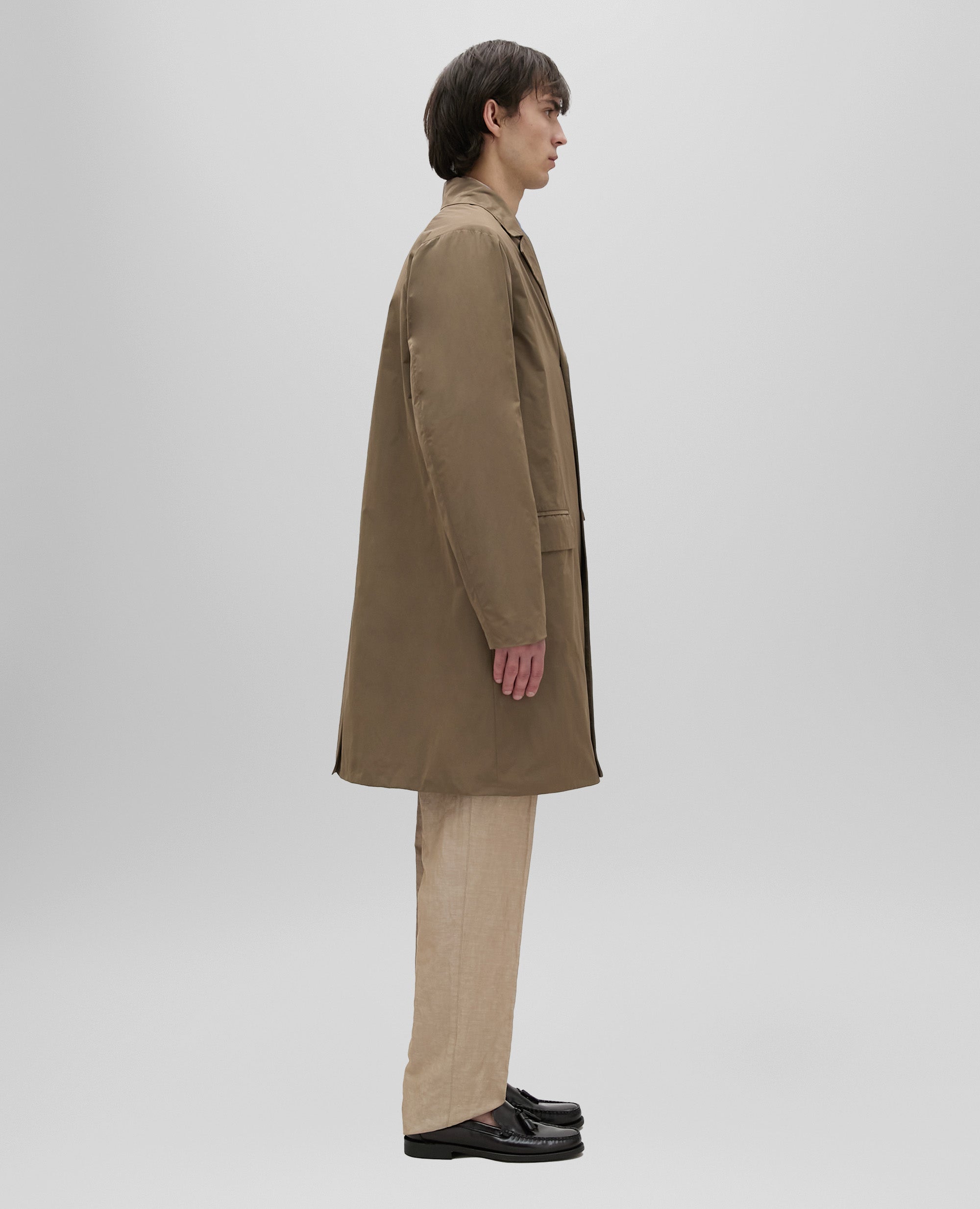 IMPERMEABILE TEIKI IN TAFFETA' TECNICO-BEIGE-BEIGE-BEIS-BEIGE-BEIGE