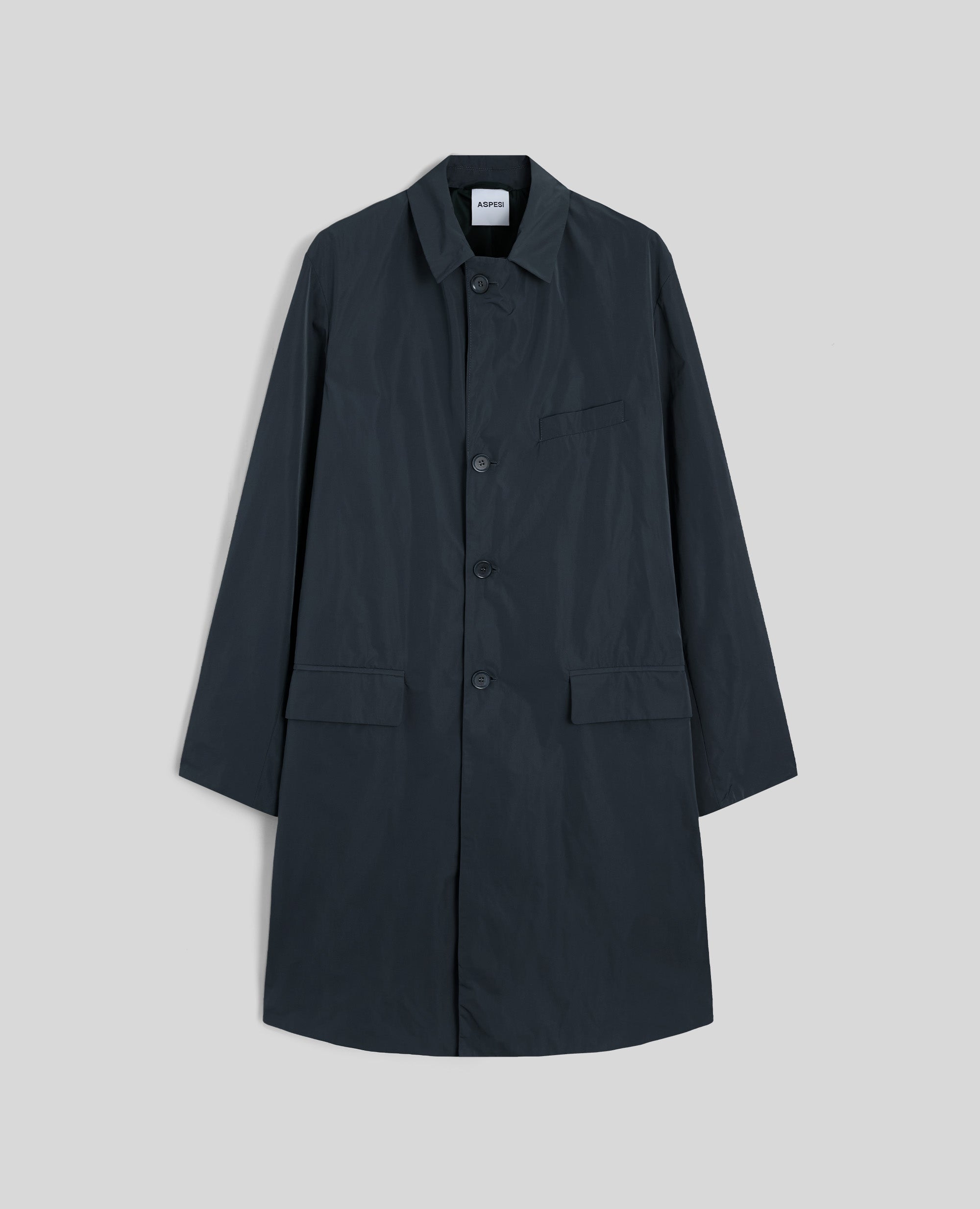 IMPERMEABILE TEIKI IN TAFFETA' TECNICO-NAVY-NAVY-AZUL MARINO-NAVY-NAVY