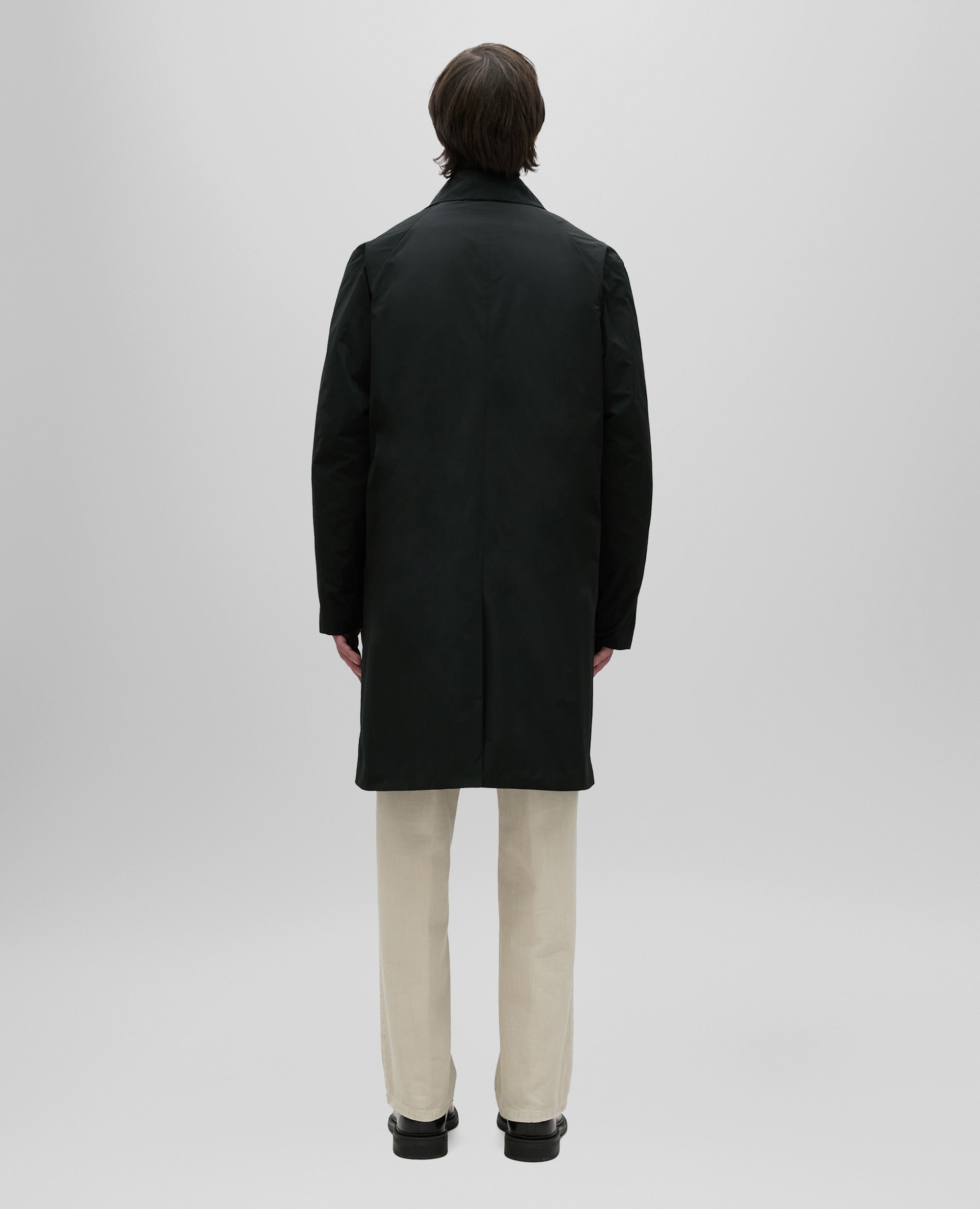 IMPERMEABILE TEIKI IN TAFFETA' TECNICO-NERO-BLACK-NEGRO-SCHWARZ-NOIR