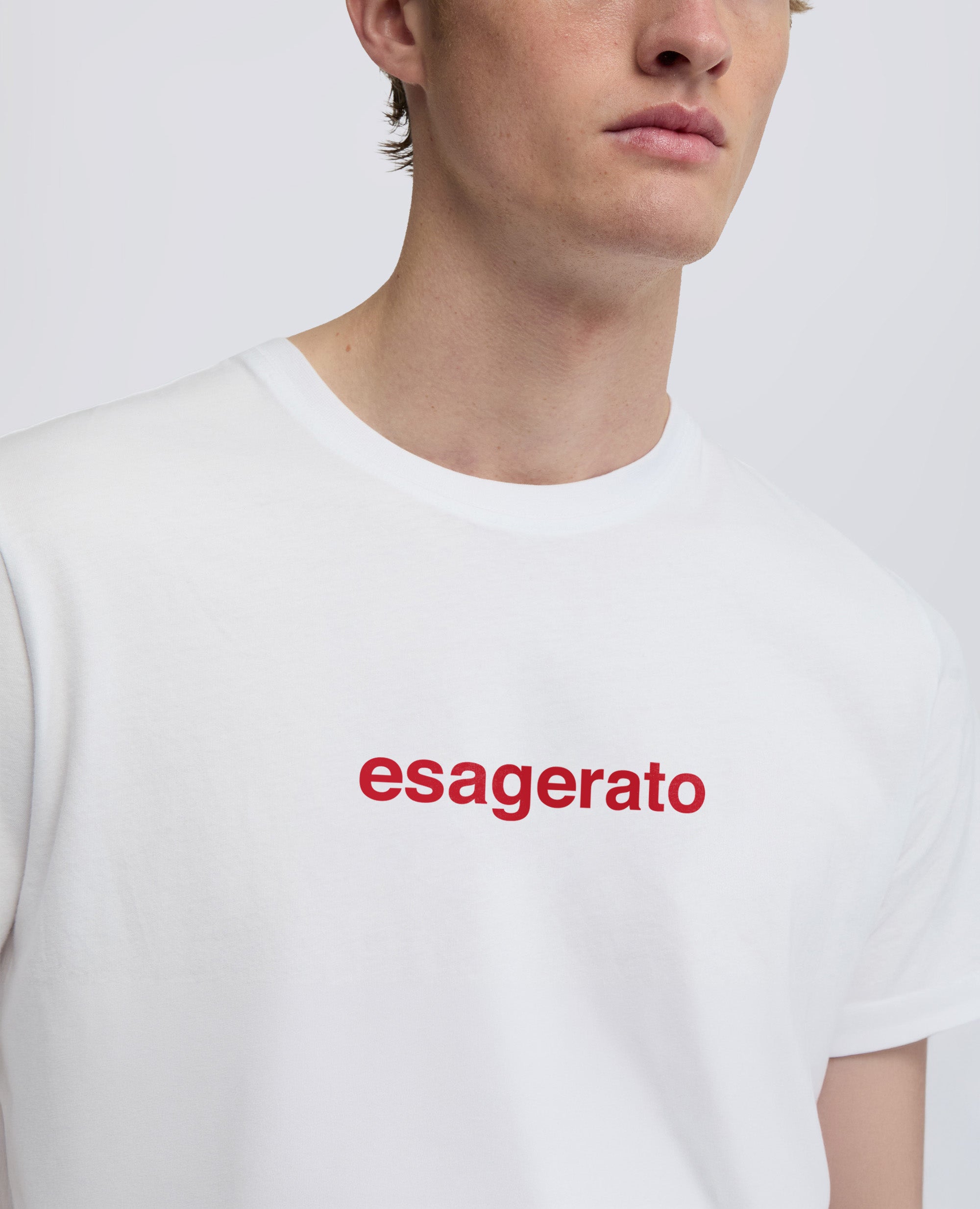 COTTON JERSEY T-SHIRT - ASPESI X LA MINERVETTA - WHITE - ASPESI