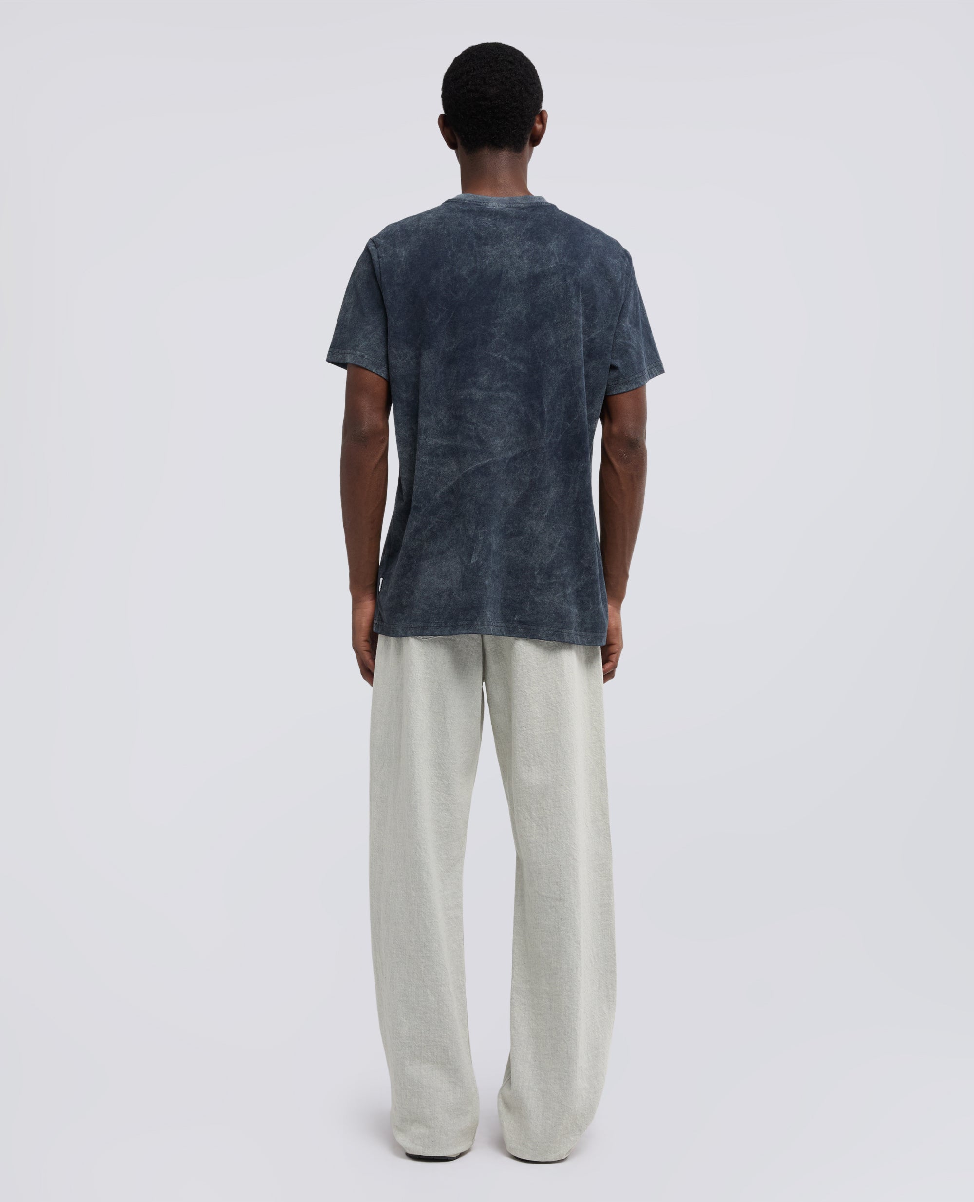 T-SHIRT IN JERSEY DI COTONE CON STAMPA-NAVY SHADY-NAVY SHADY-NAVY SHADY-NAVY SHADY-NAVY SHADY