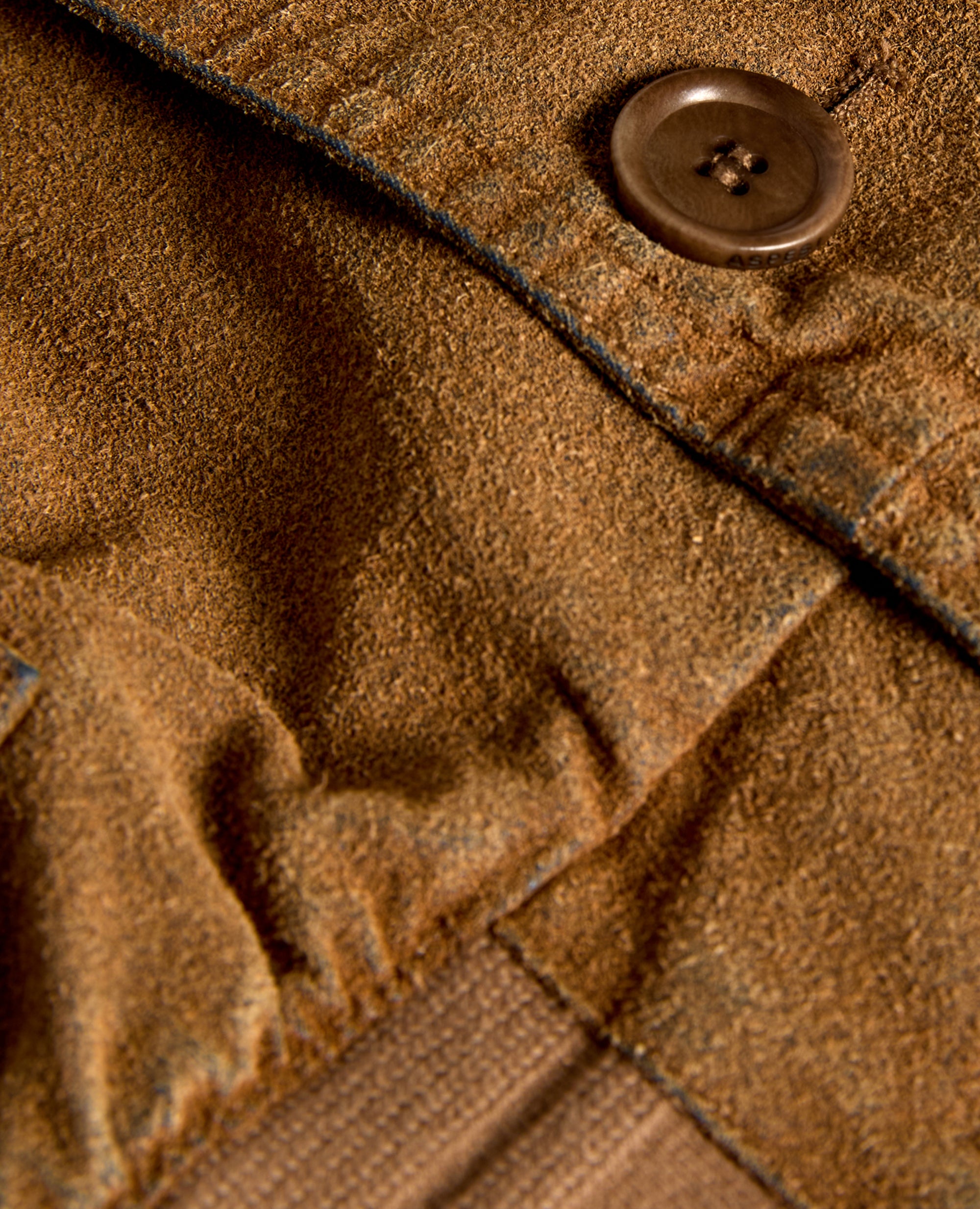 GIUBBOTTO IN CHAMBRAY FLOCCATO-COLONIALE-COLONIAL BEIGE-COLONIAL-KOLONIALBEIGE-COLONIAL