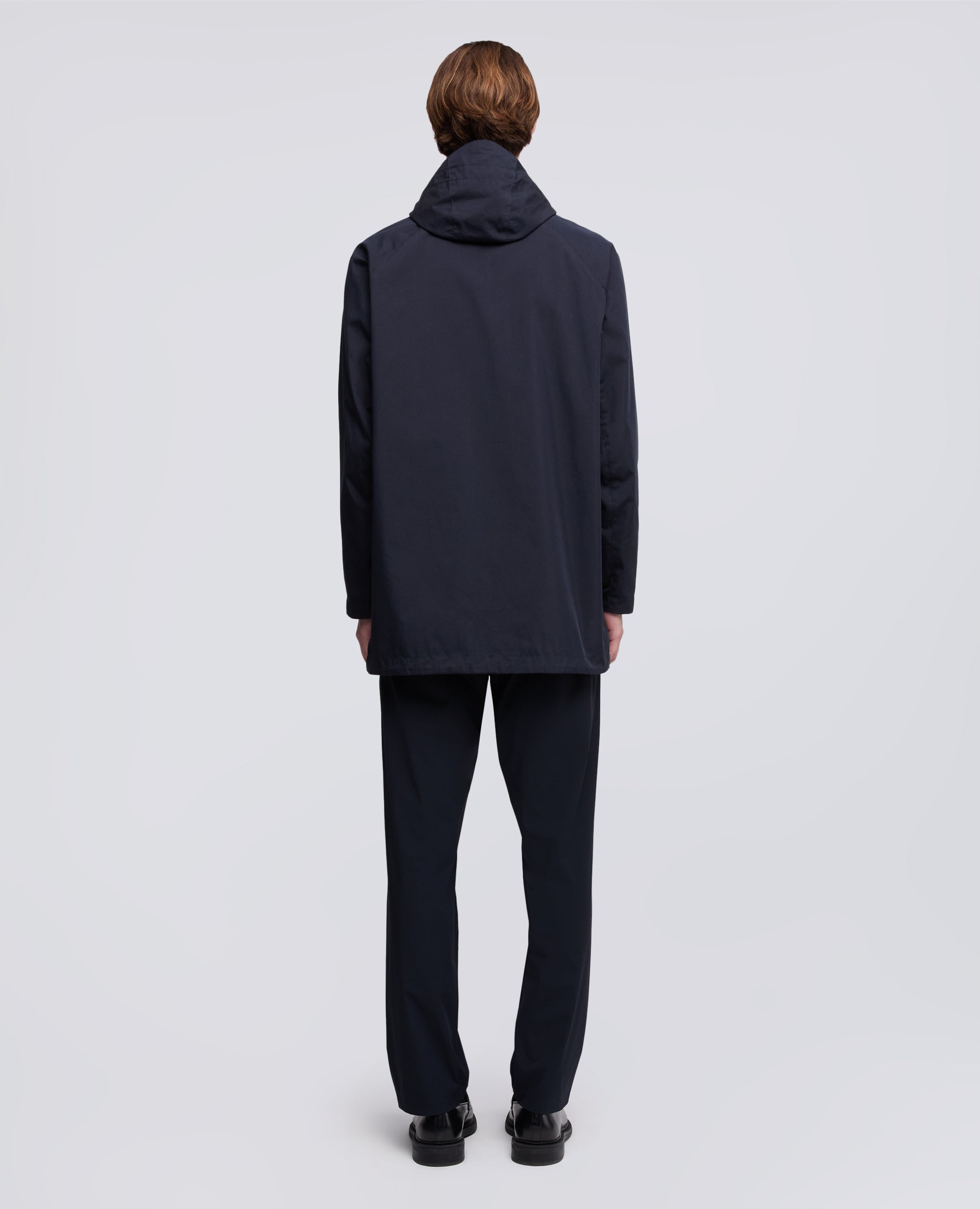 GIUBBOTTO REVERSIBILE IN TWILL DI COTONE-NAVY-NAVY-AZUL MARINO-NAVY-NAVY