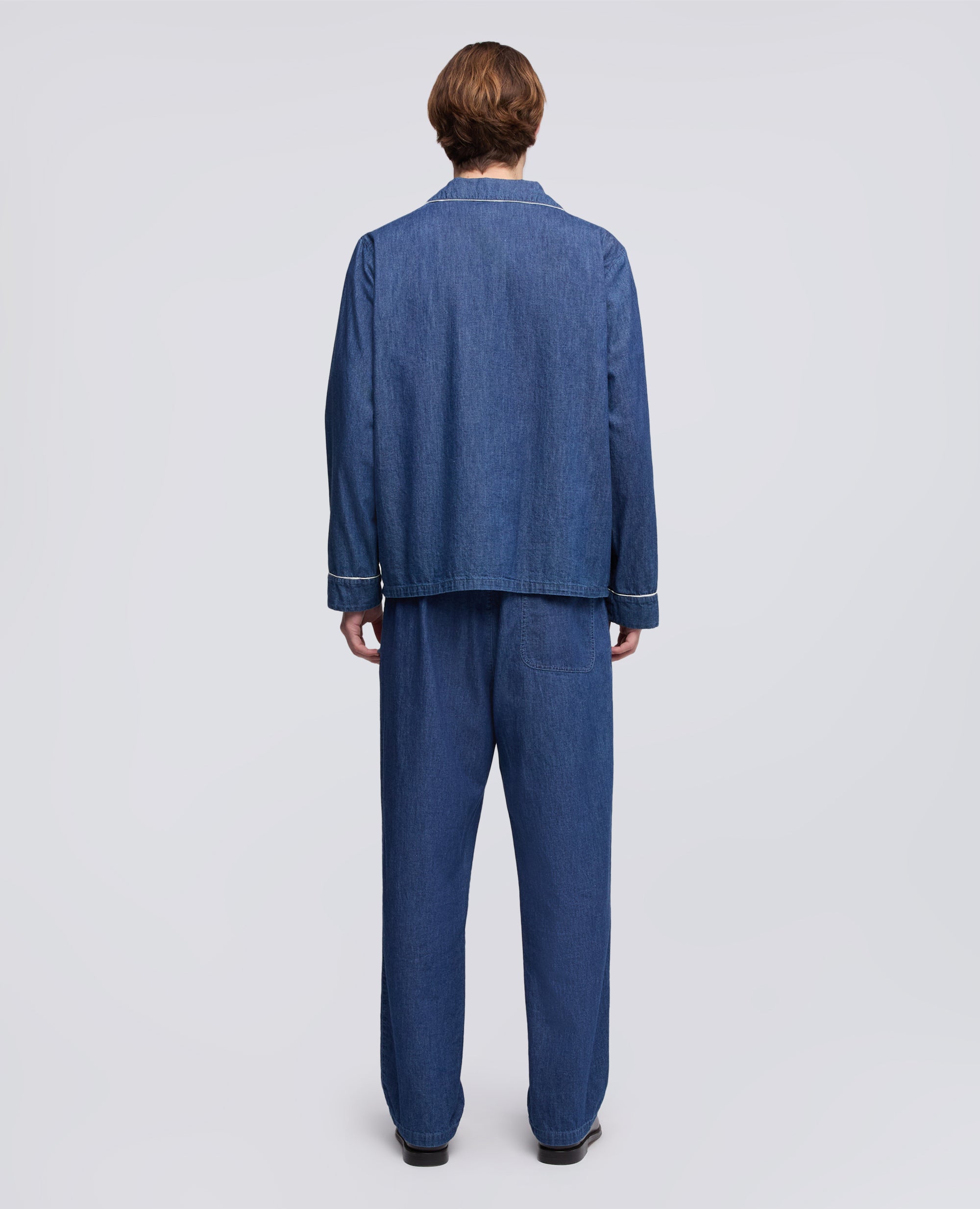 GIACCA PIAGIAMA IN DENIM LEGGERO-DENIM-DENIM-DENIM-DENIM-DENIM