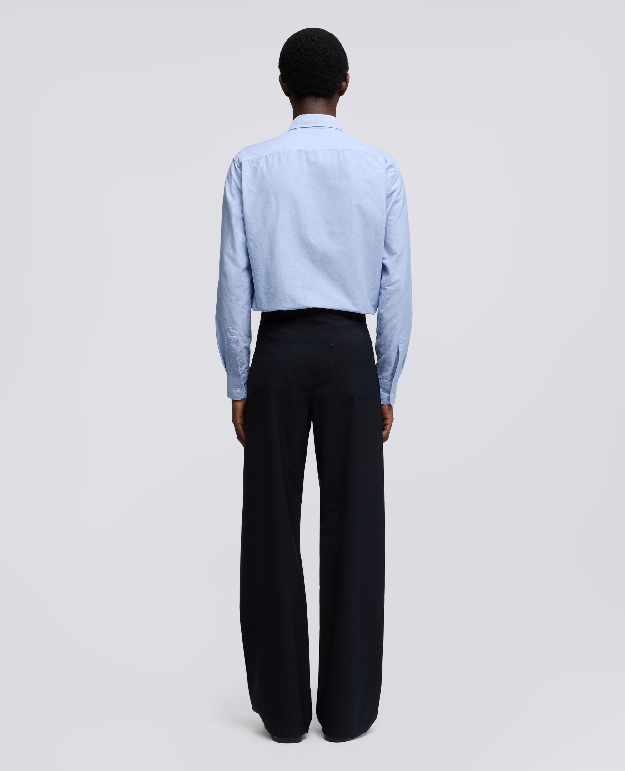 PANTALONE IN TELA DI LANA - POLIESTERE-BLU/BLACK-NAVY / BLACK-BLU/BLACK-BLU/BLACK-BLU/BLACK