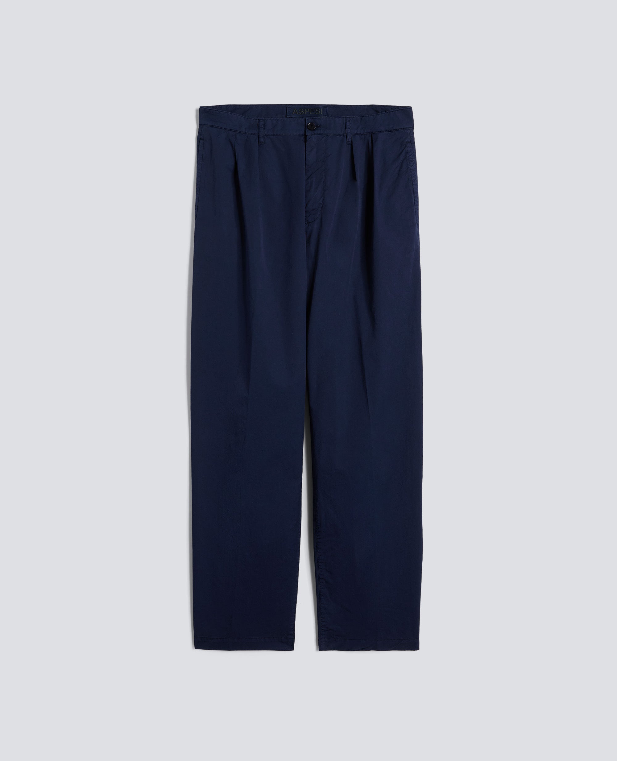 PANTALONE DOPPIA PINCE IN MICRO TWILL DI COTONE-BLUETTE-LIGHT BLUE-AZUL CLARO-HELLBLAU-BLEU