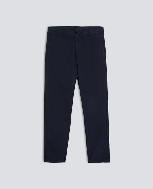 PANTALONE FUNZIONALE IN POPELINE-NAVY-NAVY-AZUL MARINO-NAVY-NAVY