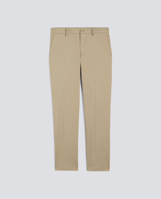 PANTALONE IN TWILL DI COTONE-COLONIALE-COLONIAL BEIGE-COLONIAL-KOLONIALBEIGE-COLONIAL