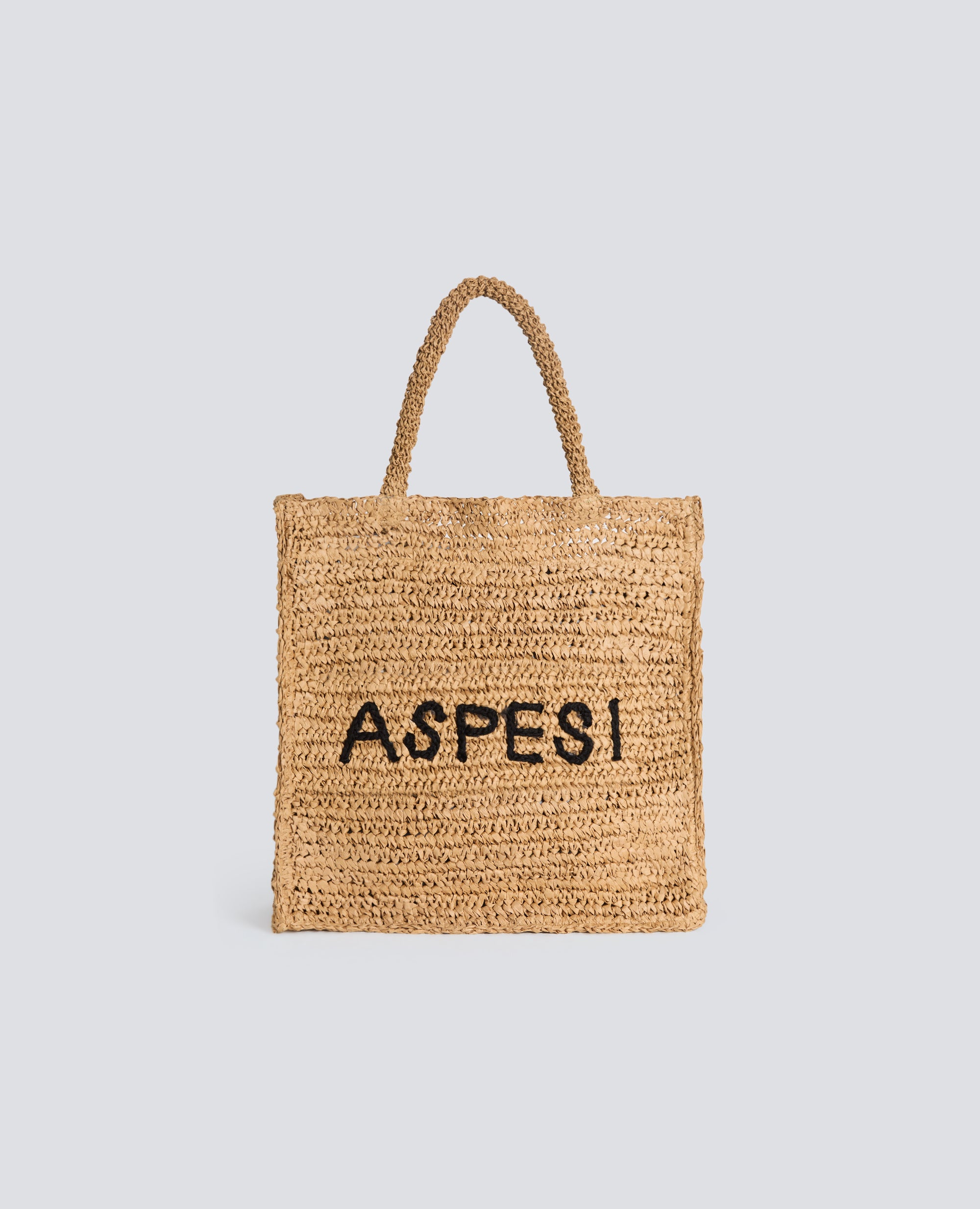 BORSA SHOPPING IN RAFFIA-BEIGE-BEIGE-BEIS-BEIGE-BEIGE