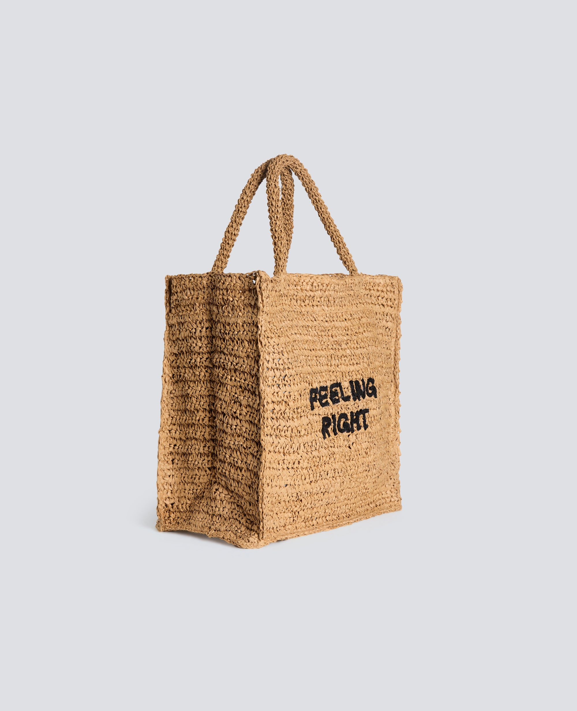 BORSA SHOPPING IN RAFFIA-BEIGE-BEIGE-BEIS-BEIGE-BEIGE