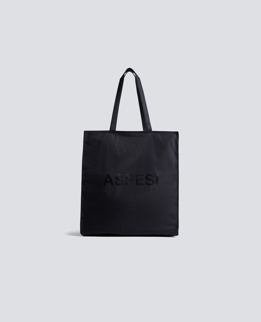 BORSA SHOPPING IN NYLON-NERO-BLACK-NEGRO-SCHWARZ-NOIR