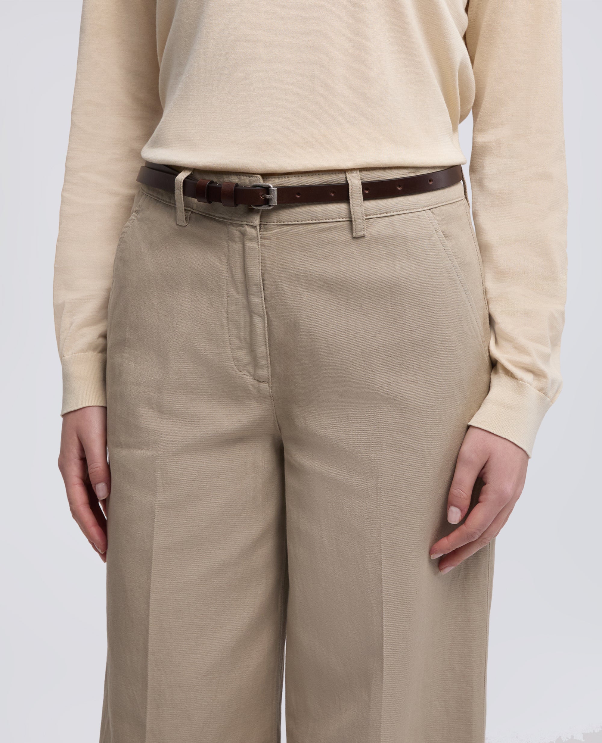 CINTURA DA DONNA IN PELLE-MARRONE-BROWN-MARR¢N-BRAUN-MARRON