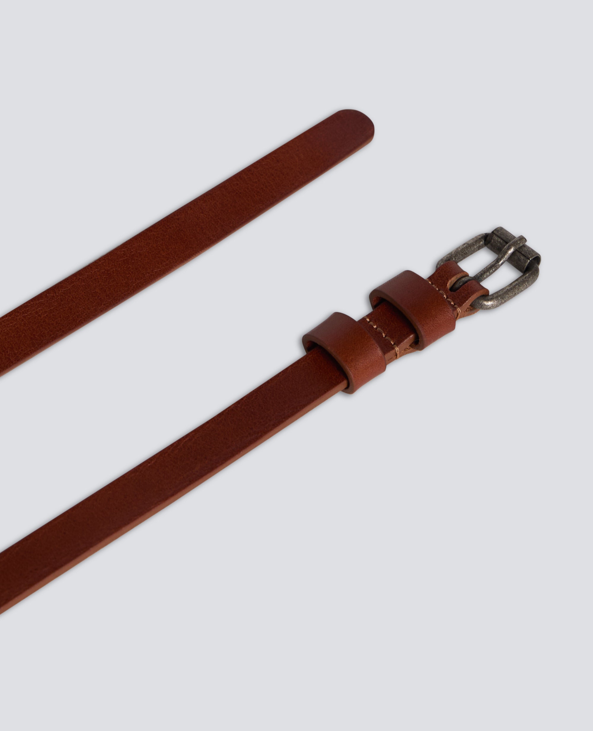 CINTURA DA DONNA IN PELLE-CUOIO-TAN-CUERO-HELLBRAUN-CUIR