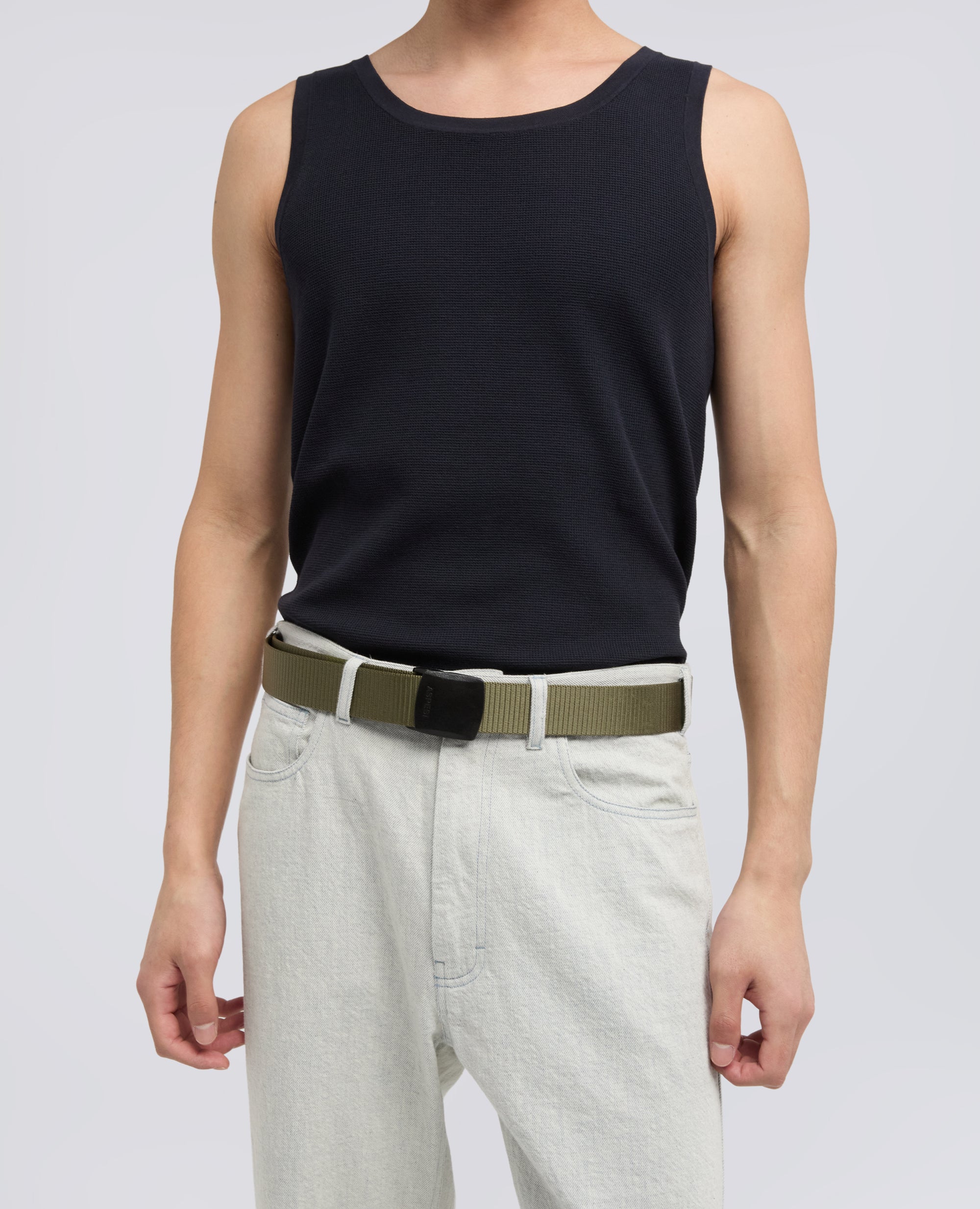 CINTURA TECNICA A NASTRO-VERDE-GREEN-VERDE-GRUN-VERT