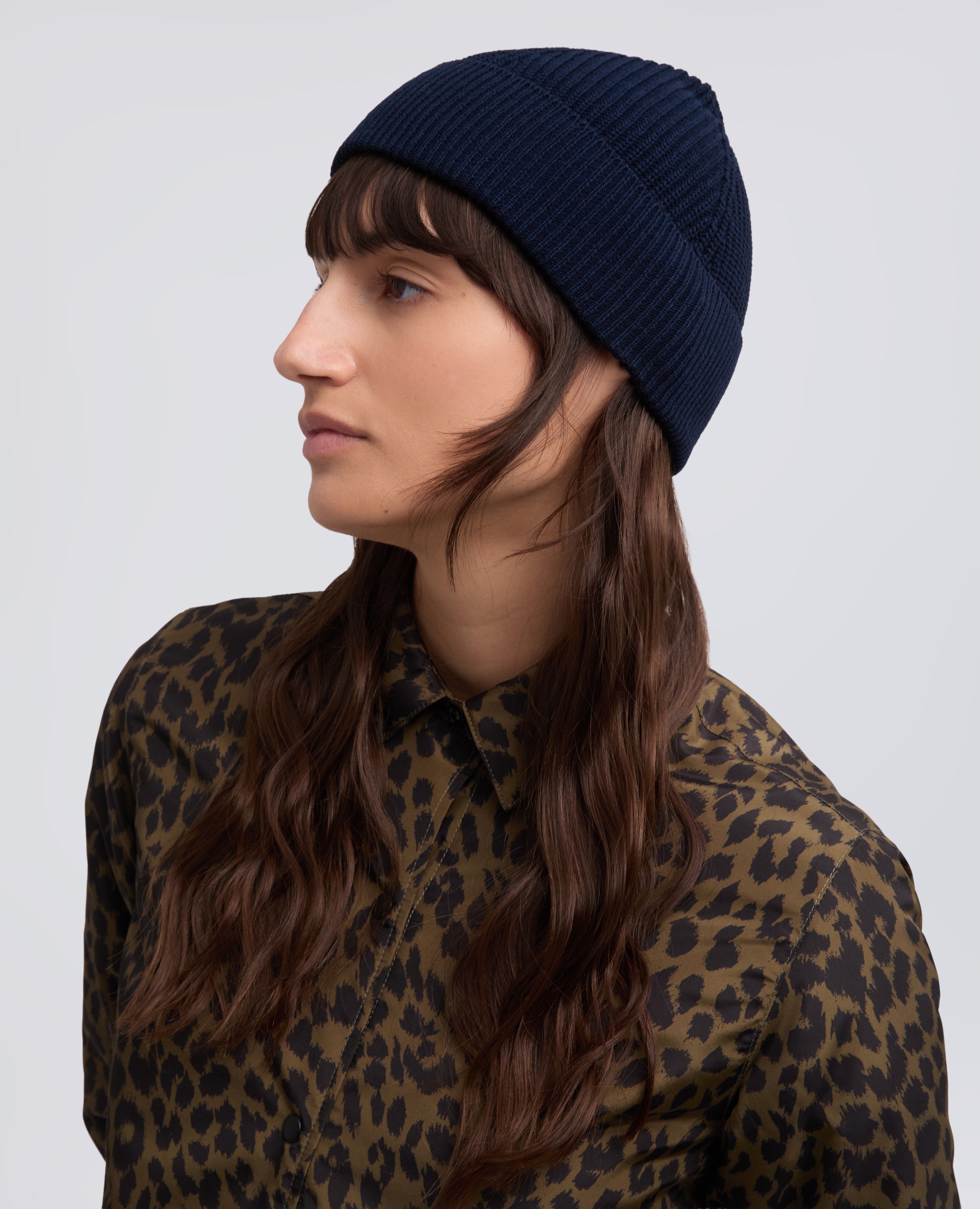 CAPPELLO IN LANA MERINO-NAVY-NAVY-AZUL MARINO-NAVY-NAVY