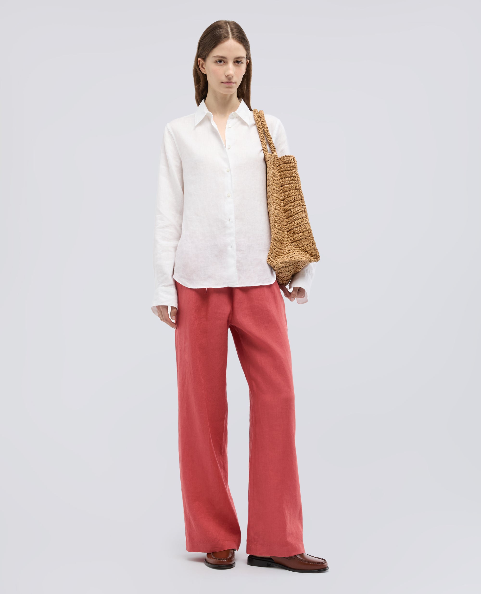 PANTALONE IN LINO-ARAGOSTA-LOBSTER-ARAGOSTA-ARAGOSTA-ARAGOSTA