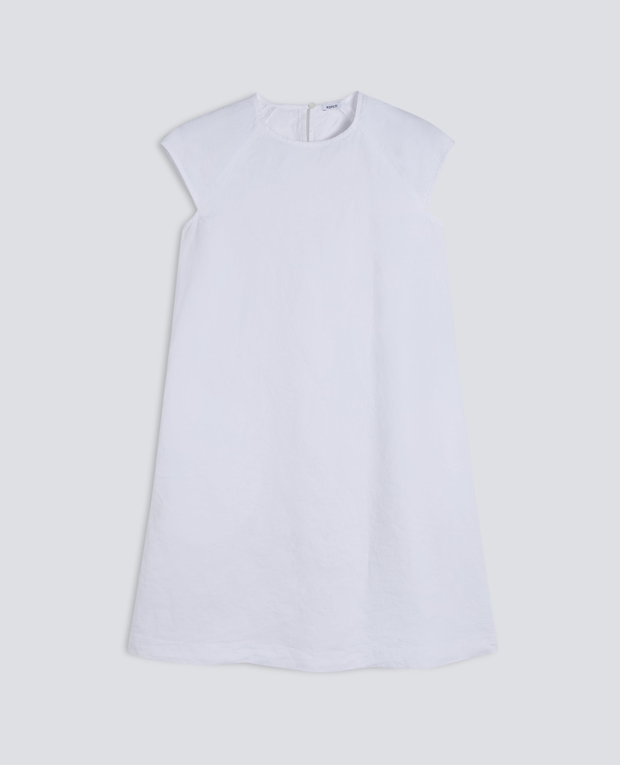 ABITO IN LINO FIAMMATO COMPATTO TINTO CAPO-BIANCO-WHITE-BLANCO-WEISS-BLANC