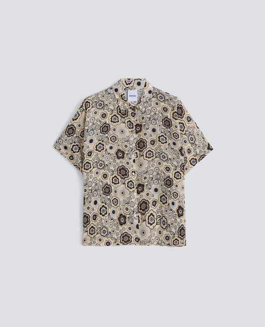 CAMICIA IN CREPE DE CHINE SETA-NATURALE-NATURAL-NATURAL-NATURLICH-NATUREL