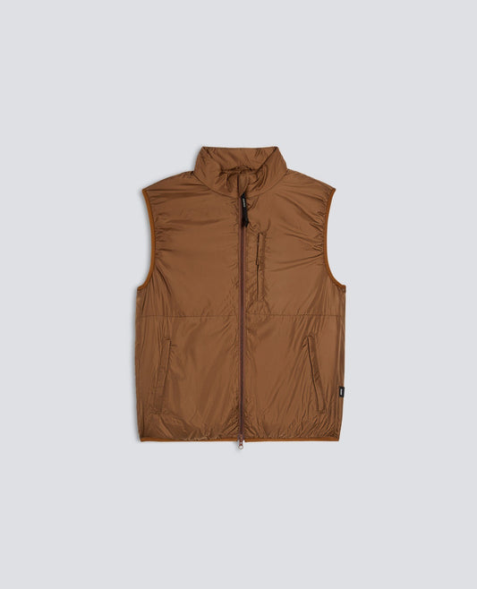 GILET JIL IN NYLON-BISCOTTO-BISCUIT-GALLETA-COOKIE-BISCUIT