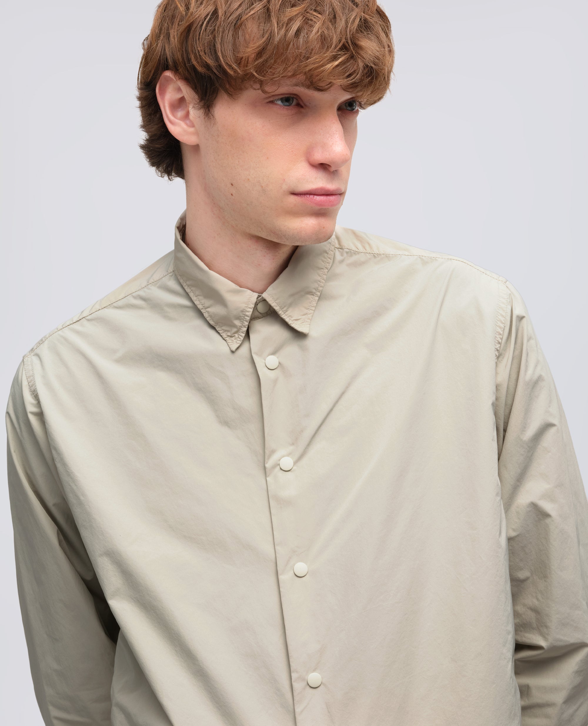 CAMICIA IN POLIESTERE E NYLON WATER REPELLENT-SASSO-STONE-PIEDRA-STEIN-PIERRE