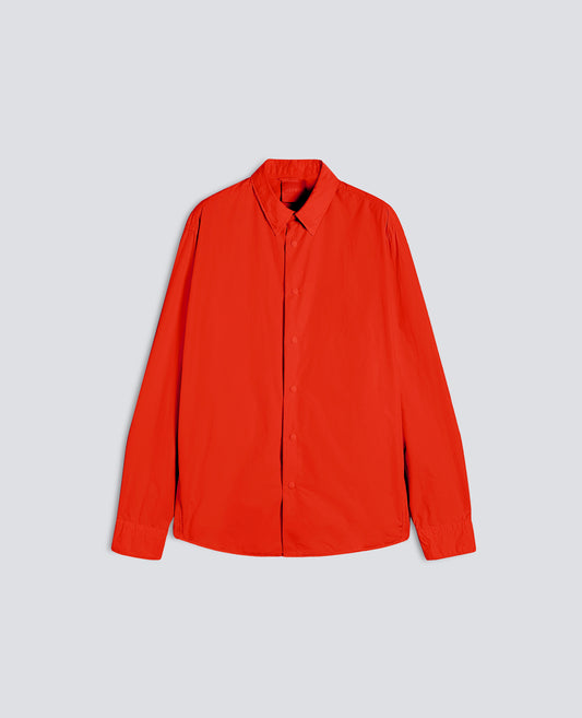 CAMICIA IN POLIESTERE E NYLON WATER REPELLENT-CORALLO-CORAL-CORAL-KORALLE-CORAIL