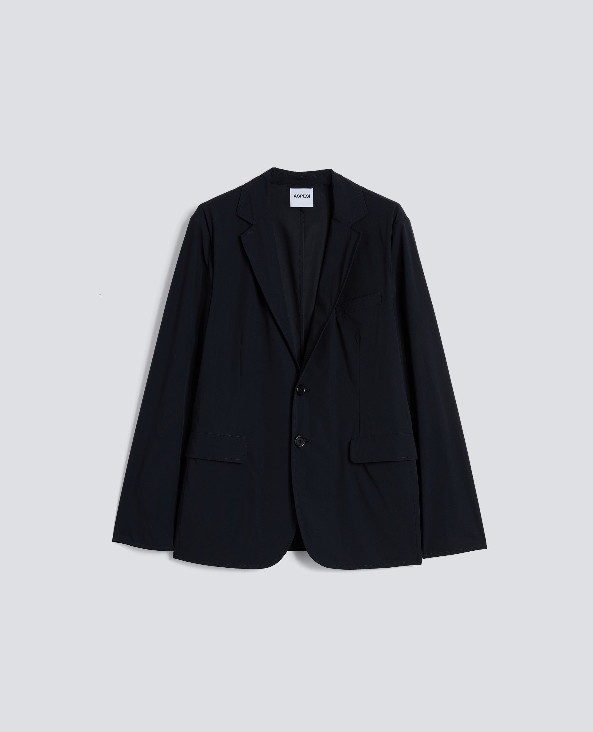 BLAZER IN NYLON STRETCH-NAVY-NAVY-AZUL MARINO-NAVY-NAVY
