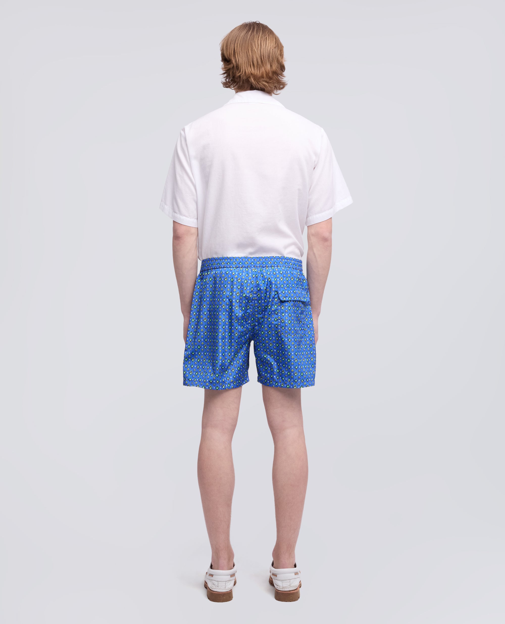 COSTUME IN POLIESTERE STAMPATO WATER REPELLENT-STAMPA BLU-STAMPA BLU-STAMPA BLU-STAMPA BLU-STAMPA BLU