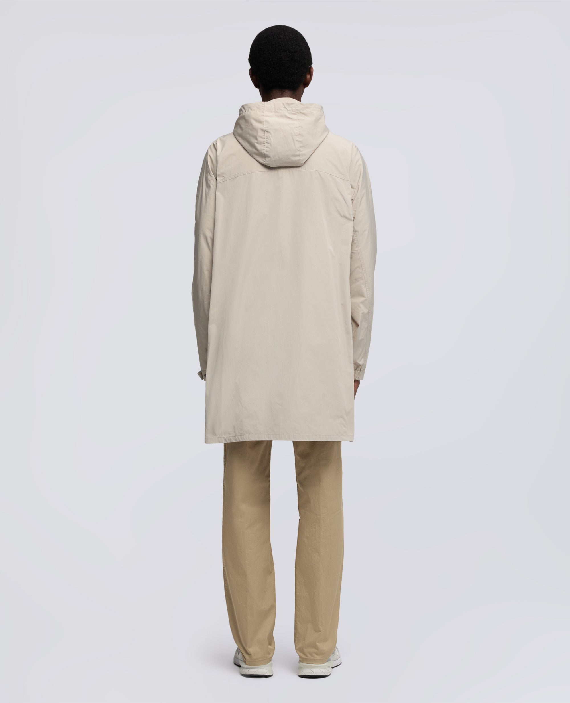 IMPERMEABILE REALIZZATO IN TAFFETAS DI POLIESTERE-BEIGE-BEIGE-BEIS-BEIGE-BEIGE