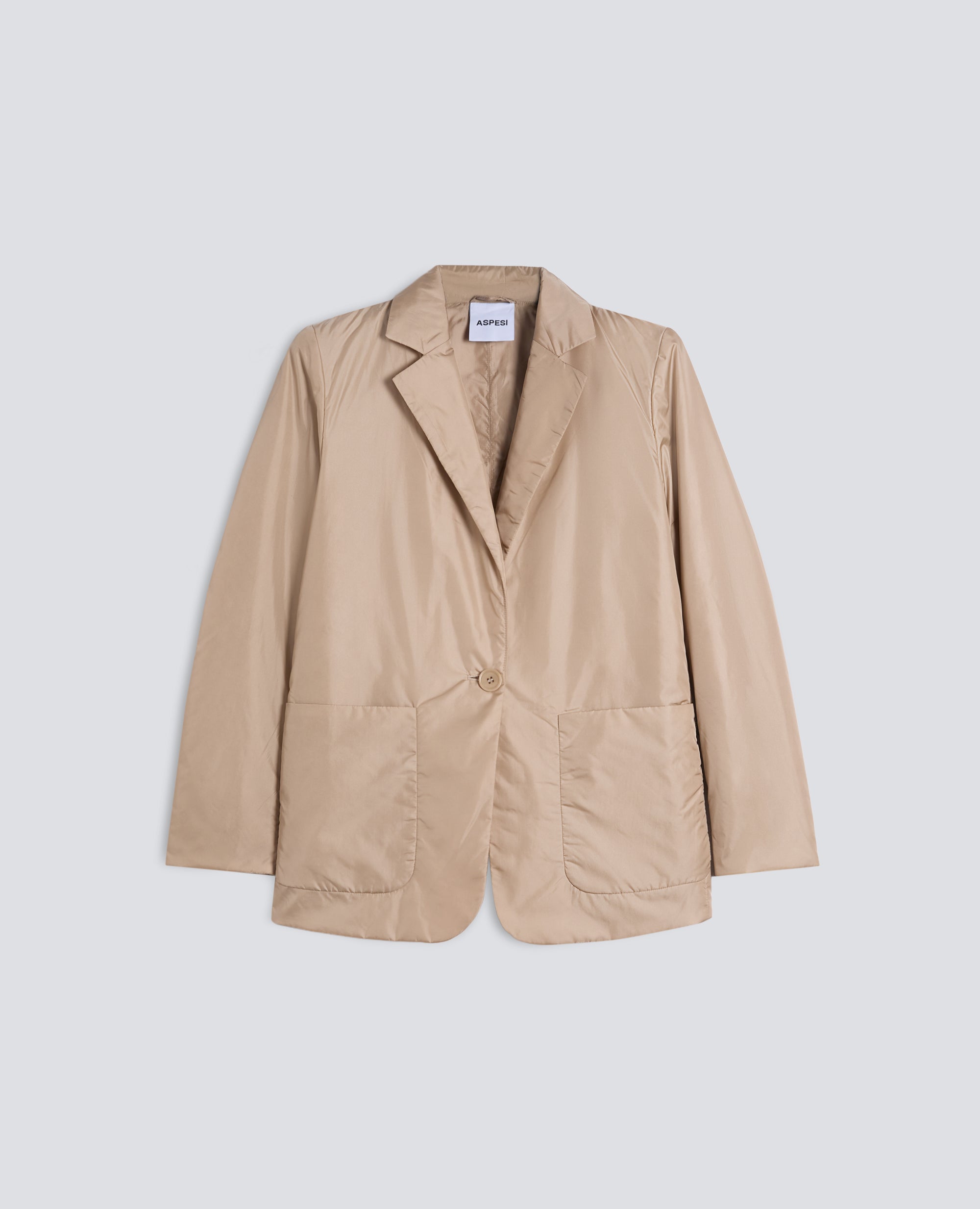 GIACCA IN NYLON IMBOTTITA-BEIGE-BEIGE-BEIS-BEIGE-BEIGE