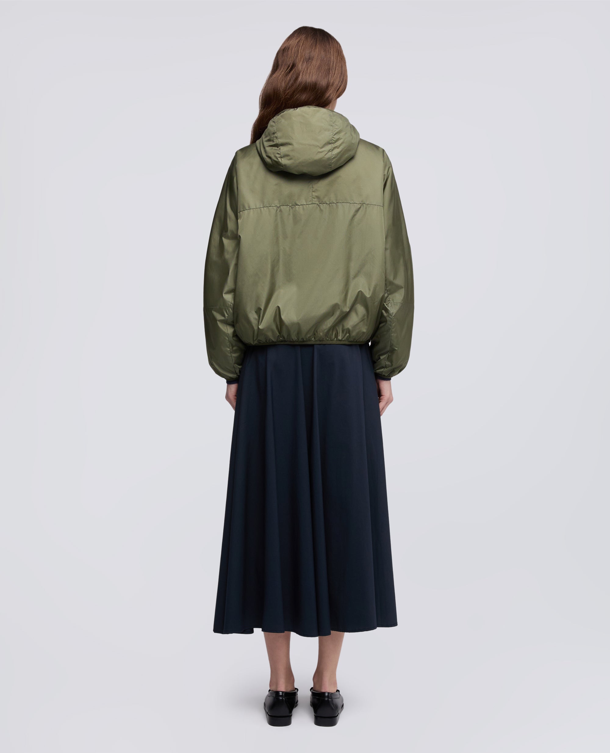 GIUBBOTTO REVERSIBILE BICOLORE IN NYLON-VERDE+BEIGE-VERDE+BEIGE-VERDE+BEIGE-VERDE+BEIGE-VERDE+BEIGE