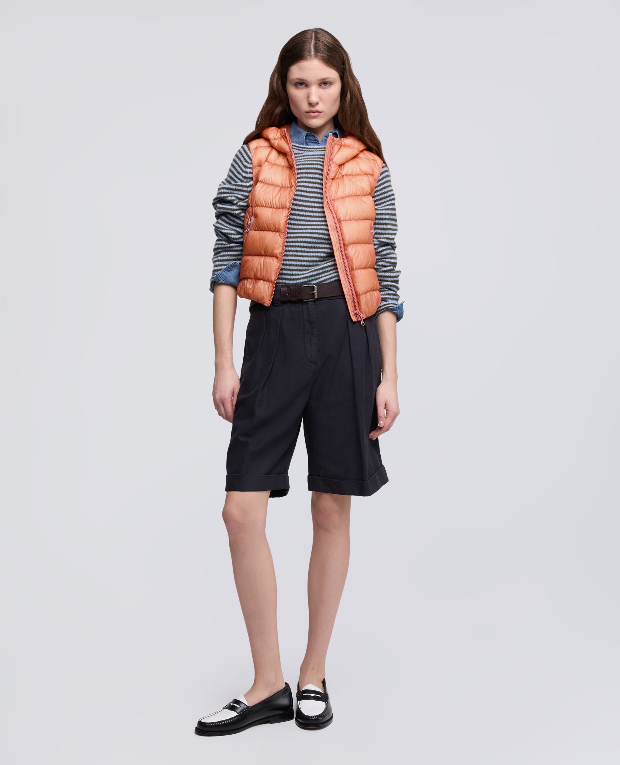 GILET IN NYLON RIPSTOP ULTRALIGHT-ROSA ANTICO-POWDER PINK-ROSA ANTICO-ROSA ANTICO-ROSA ANTICO