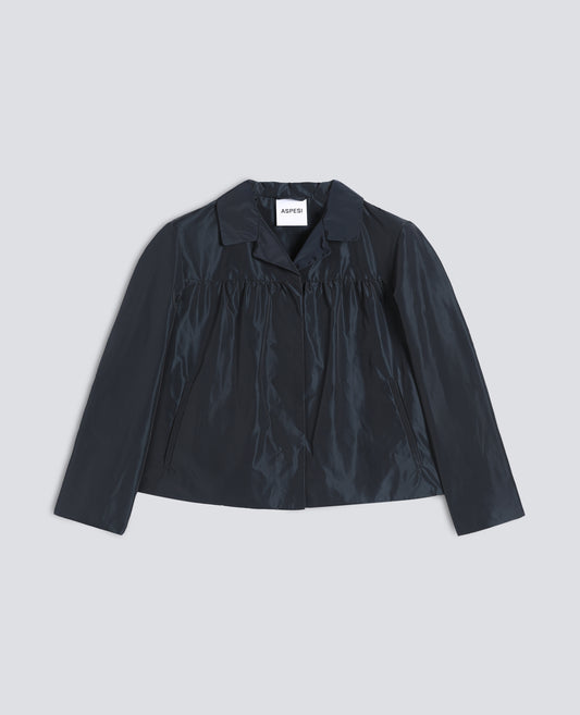 GIACCA IN POLIESTERE TECNICO FODERATA IN NYLON-BLU NERO-BLU NERO-BLU NERO-BLU NERO-BLU NERO