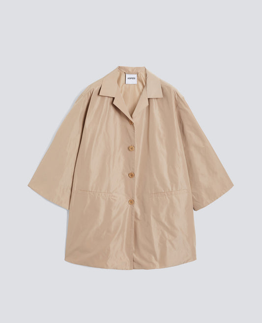 SOPRABITO IN TAFFETA TECNICO-BEIGE-BEIGE-BEIS-BEIGE-BEIGE