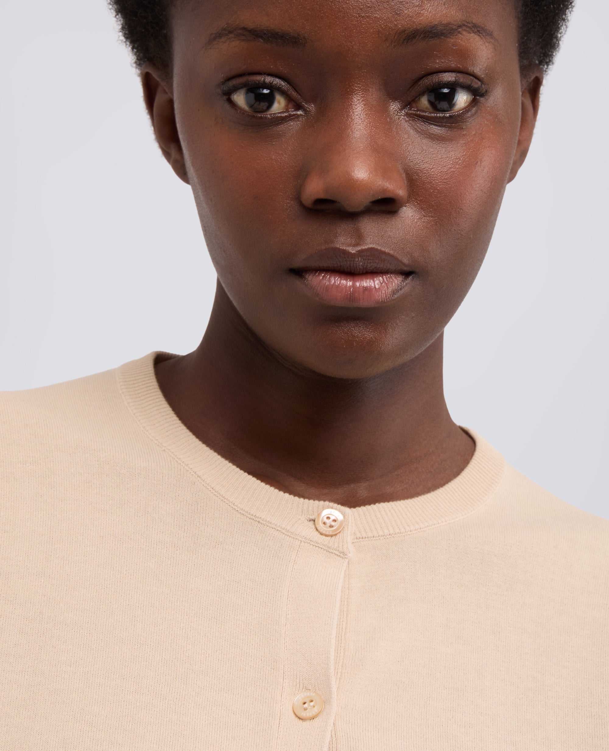 CARGIDAN GIROCOLLO IN COTONE-SABBIA-SAND-ARENA-SAND-SABLE