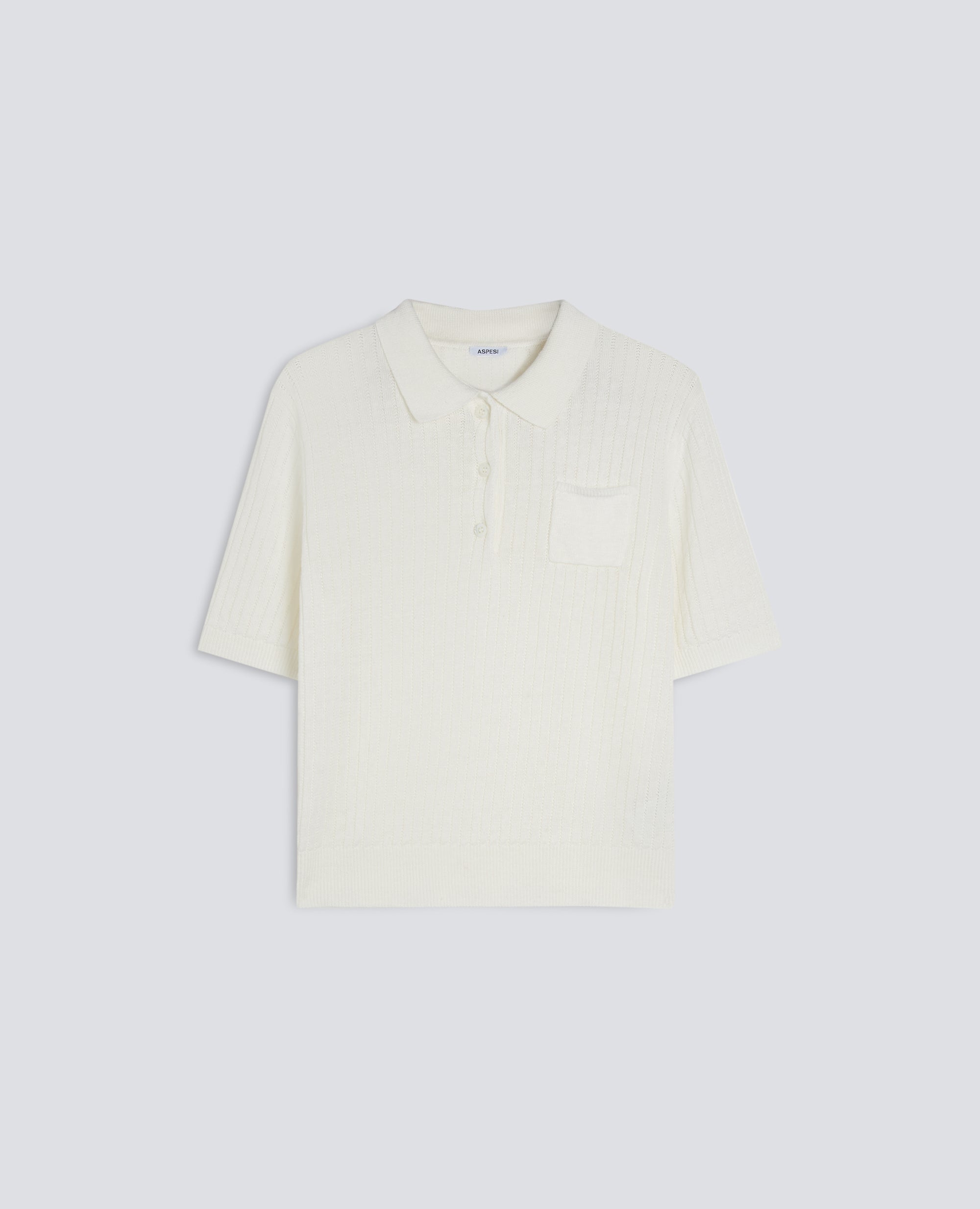 POLO A MANICHE CORTE IN FILATO DI PURO LINO-NATURALE-NATURAL-NATURAL-NATURLICH-NATUREL