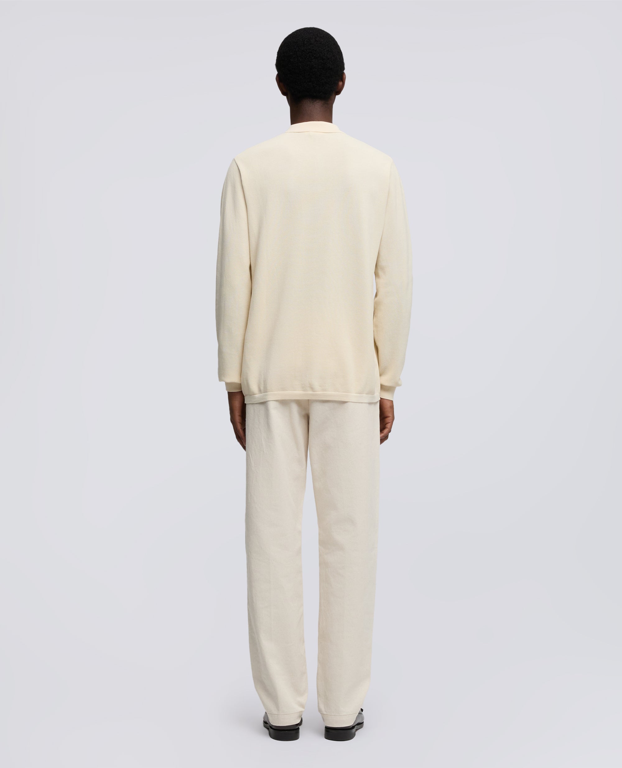 CAMICIA IN COTONE PUNTO PIQUET TINTO CAPO-NATURALE-NATURAL-NATURAL-NATURLICH-NATUREL