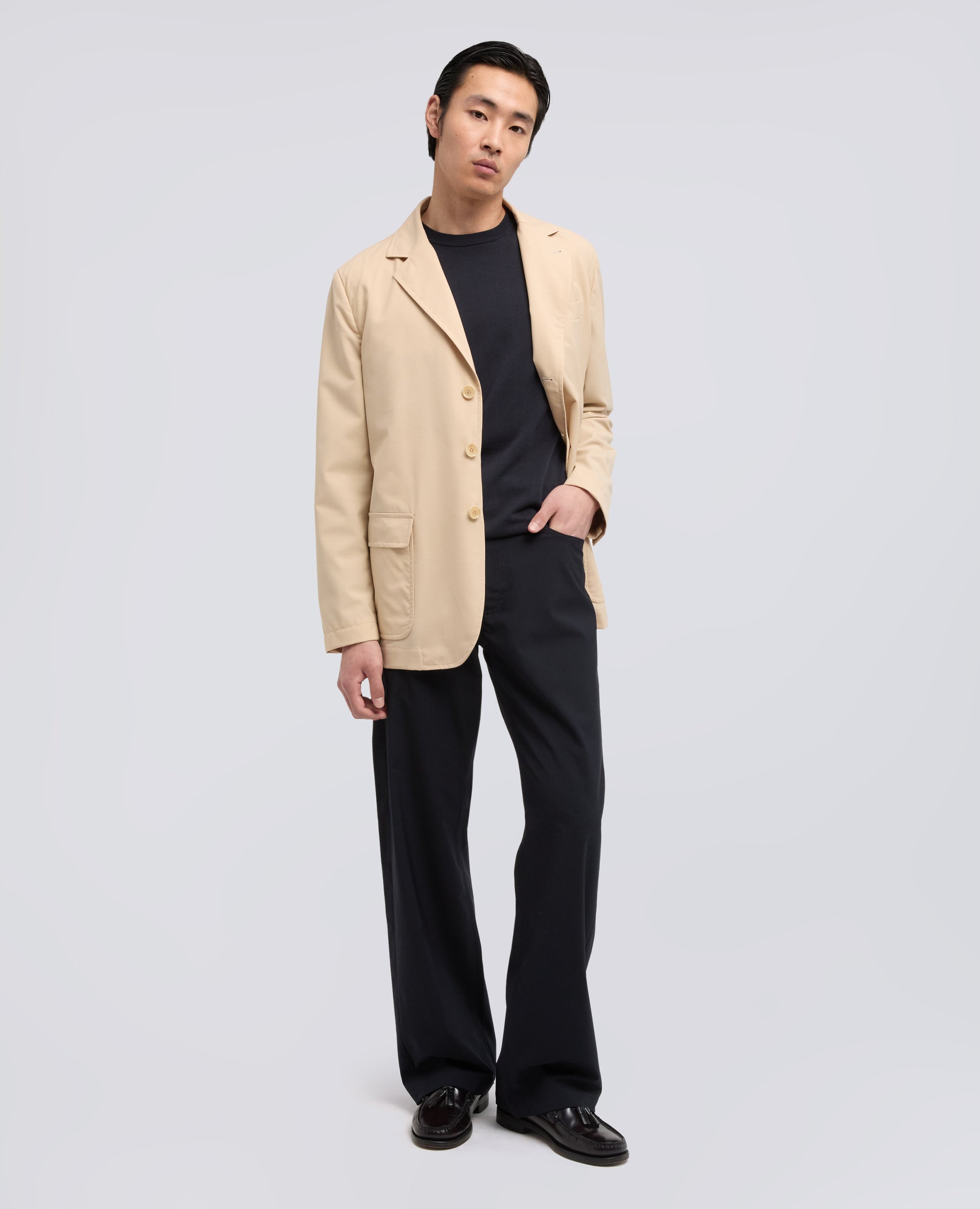 MAGLIA GIROCOLLO IN COTONE-NAVY-NAVY-AZUL MARINO-NAVY-NAVY