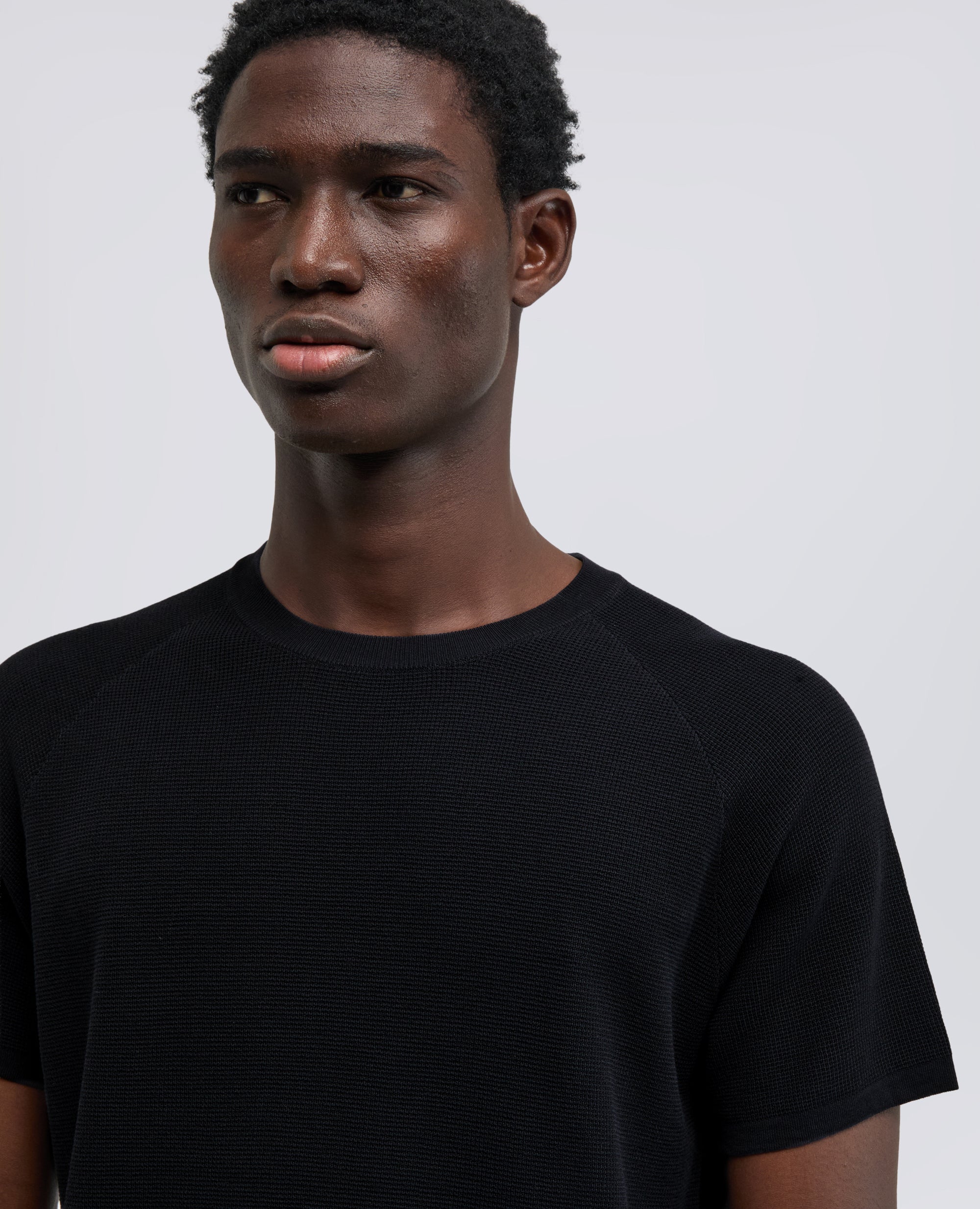 MAGLIA RAGLAN IN MICRO WAFFLE DI COTONE-NAVY-NAVY-AZUL MARINO-NAVY-NAVY