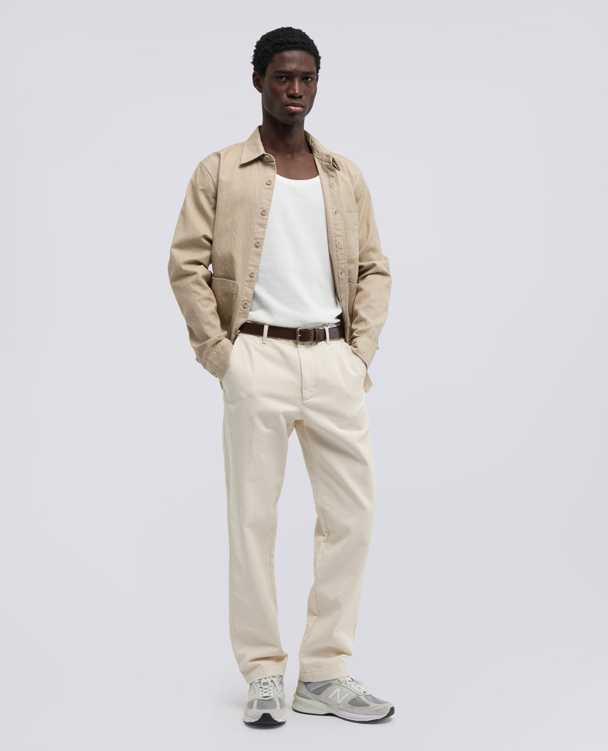 CANOTTA IN FILATO DI PURO COTONE-BIANCO-WHITE-BLANCO-WEISS-BLANC