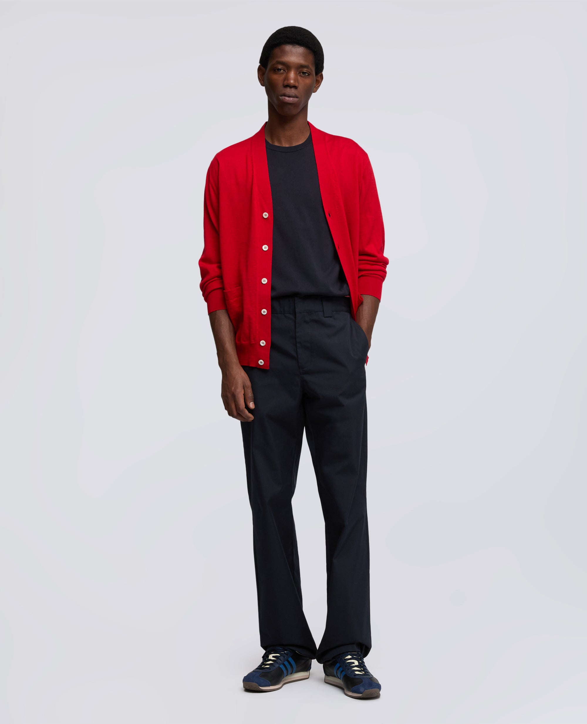 T-SHIRT IN COTONE-NAVY-NAVY-AZUL MARINO-NAVY-NAVY