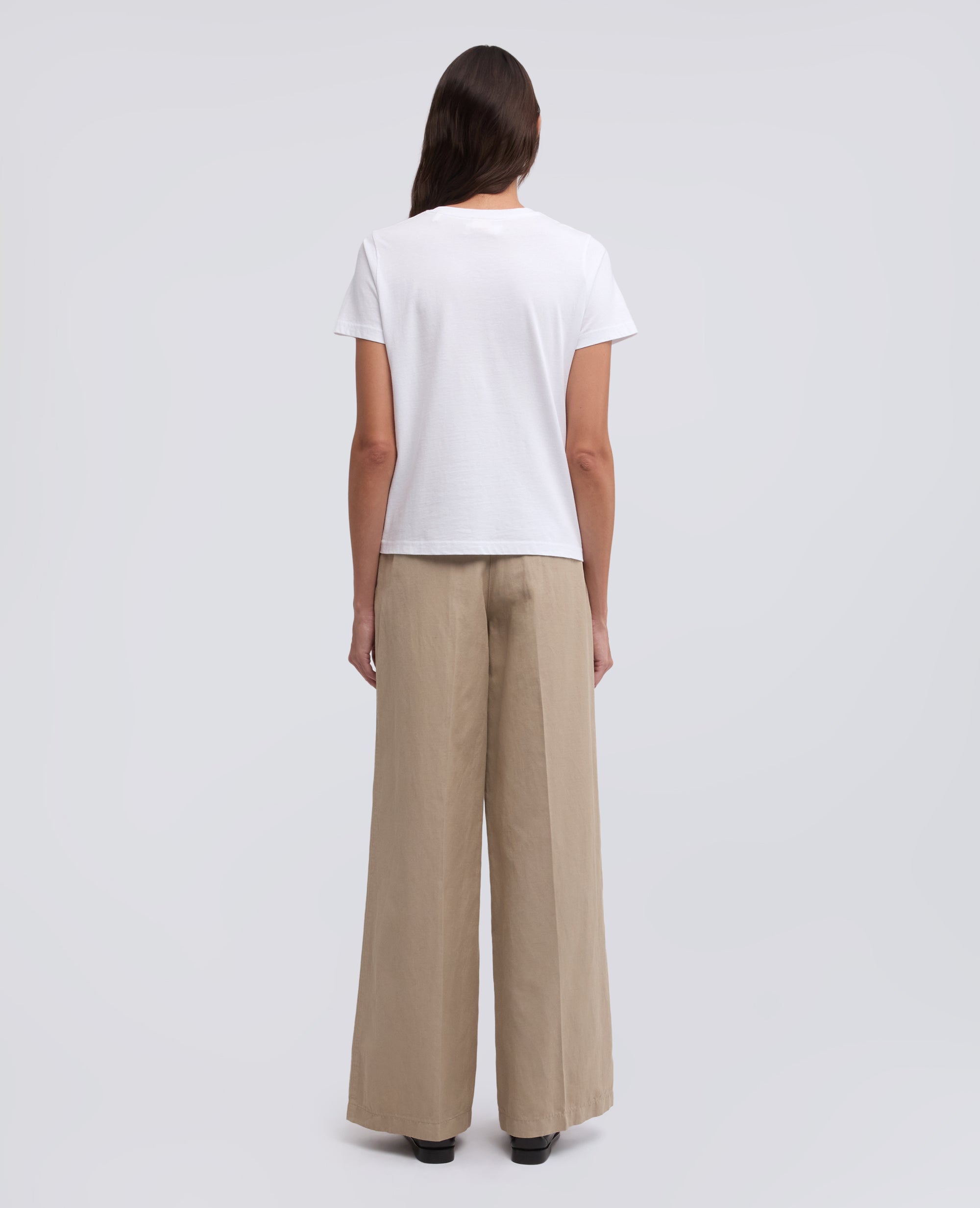 T-shirt in jersey di cotone con stampa "silenzio" in giapponese - AA Capsule Collection-BIANCO-WHITE-BLANCO-WEISS-BLANC